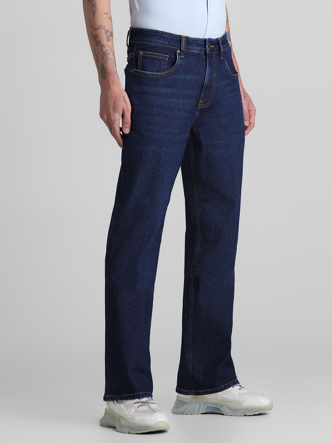 Blue High Rise Ray Bootcut Jeans