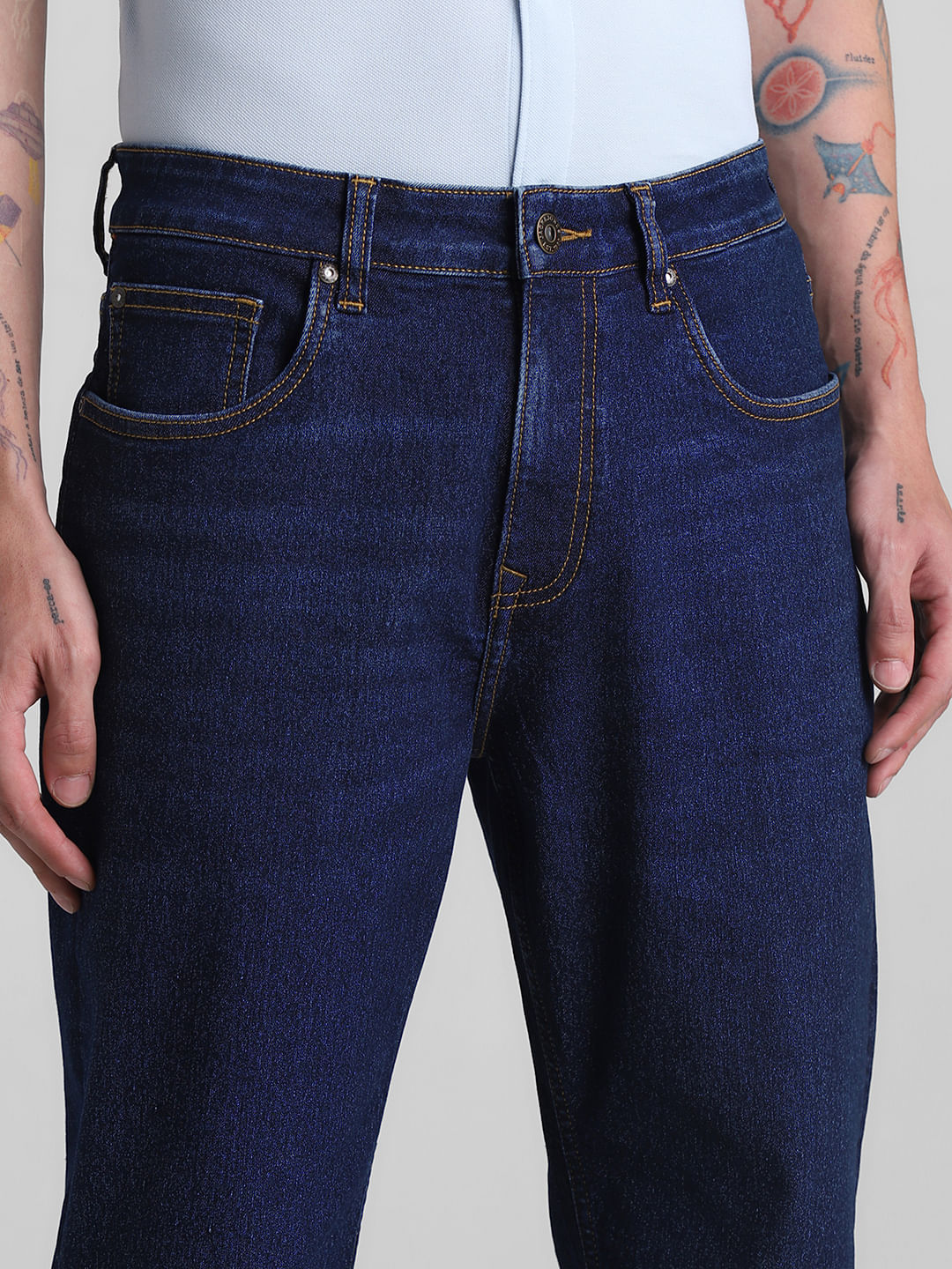 Blue High Rise Ray Bootcut Jeans