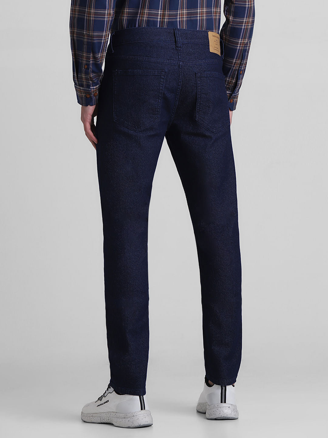 Dark Blue Low Rise Ben Skinny Fit Jeans
