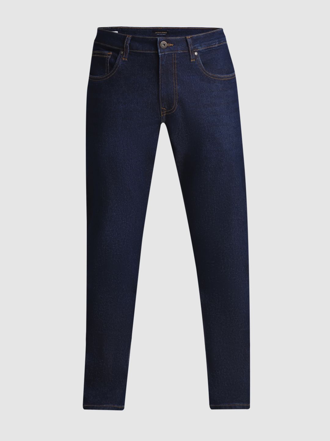 Dark Blue Low Rise Glenn Slim Fit Jeans