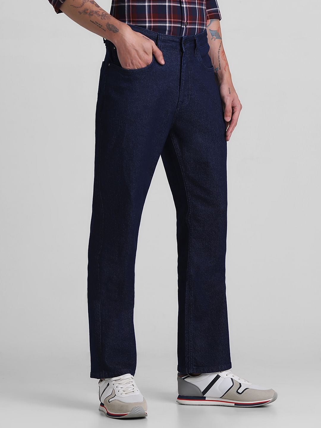 Dark Blue High Rise Ray Bootcut Jeans