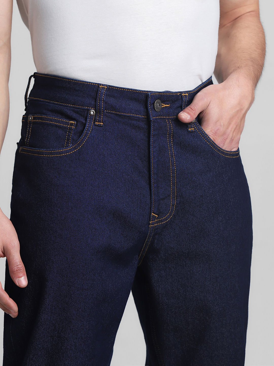 Dark Blue High Rise Ray Bootcut Jeans