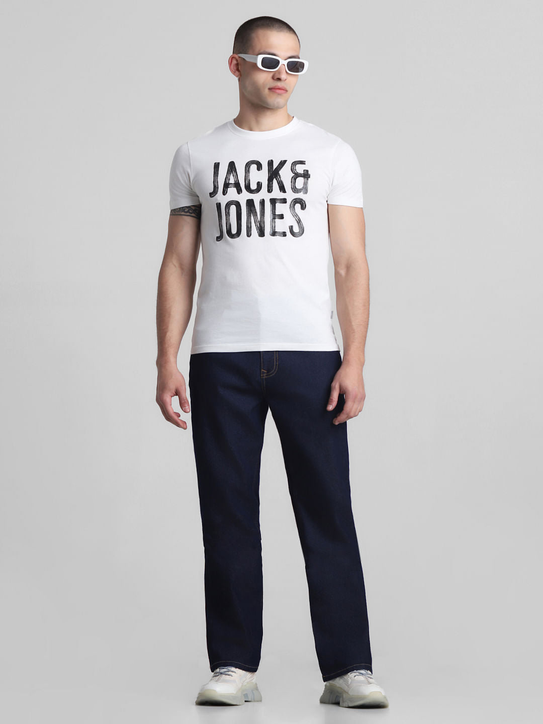 Dark Blue High Rise Ray Bootcut Jeans