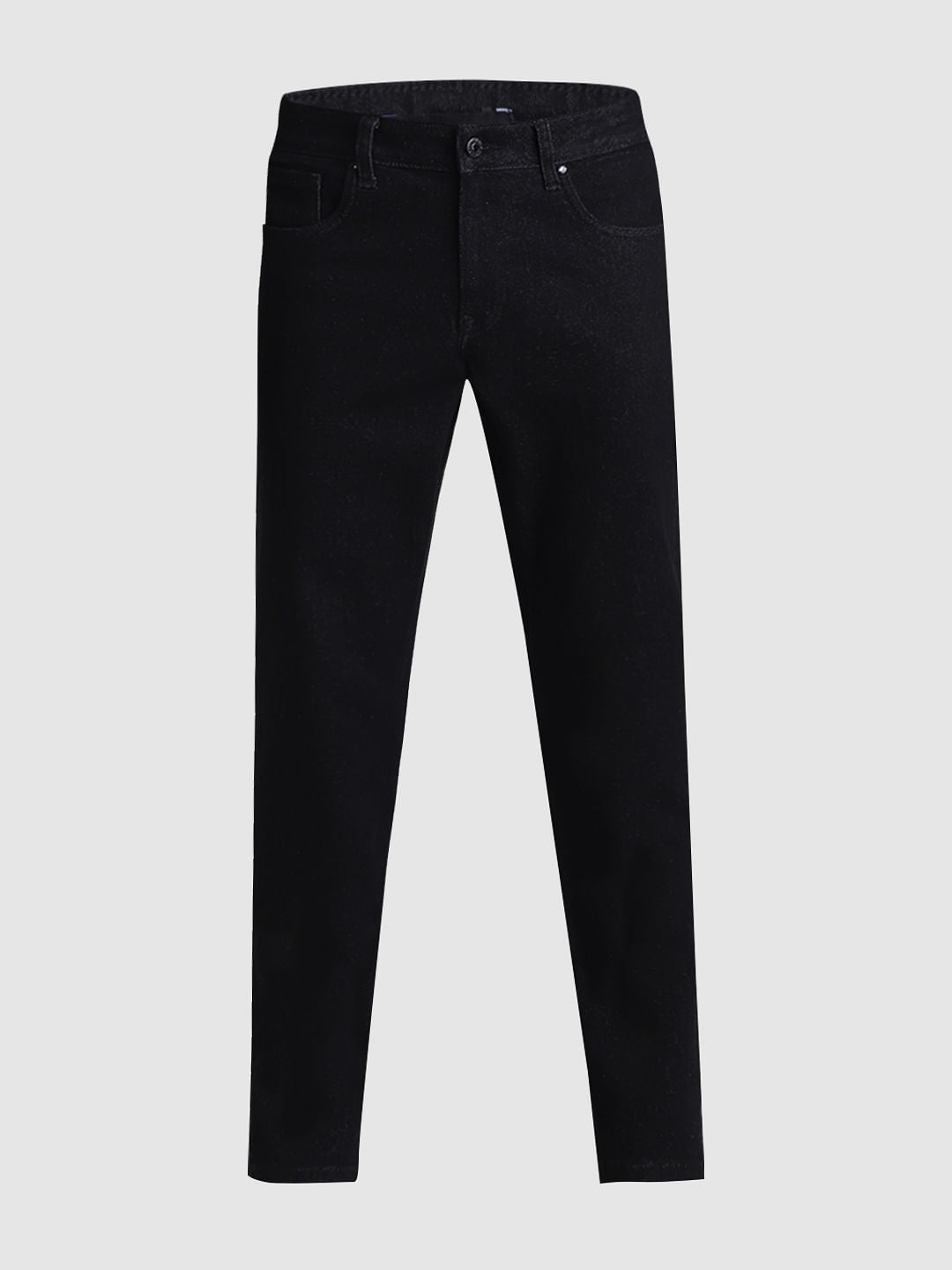 Black Low Rise Glenn Slim Fit Jeans