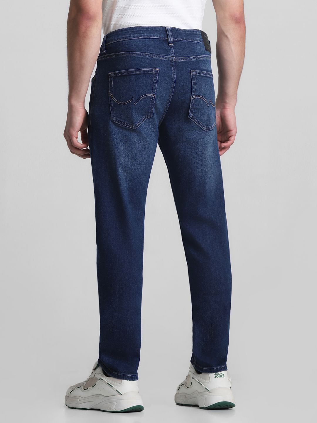 Blue Low Rise Tim Slim Jeans