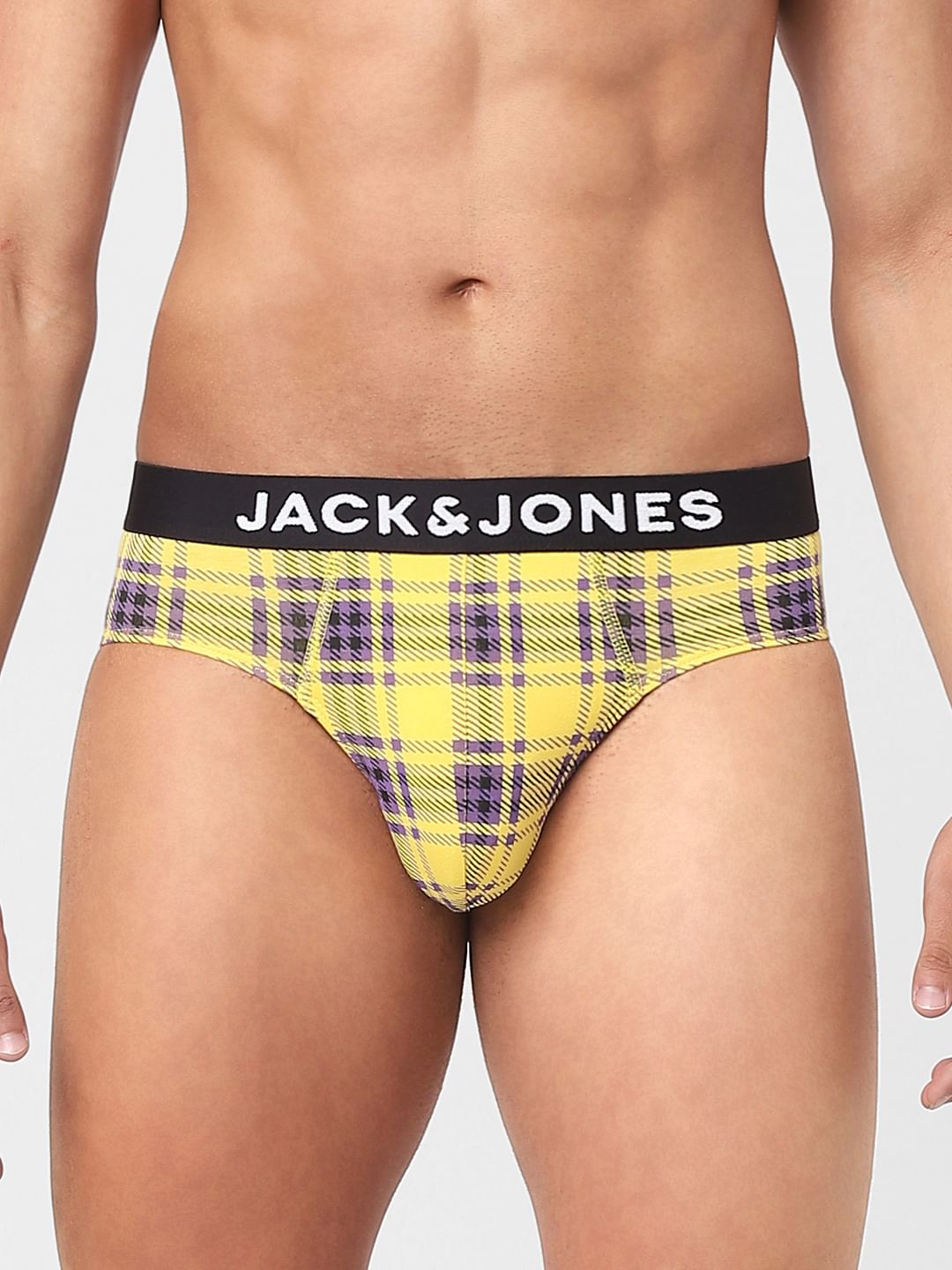 Yellow Check Briefs