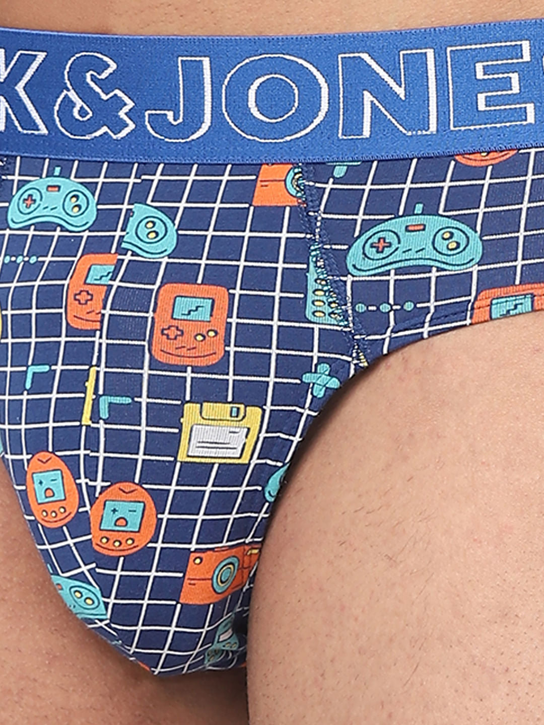 Blue Check Briefs