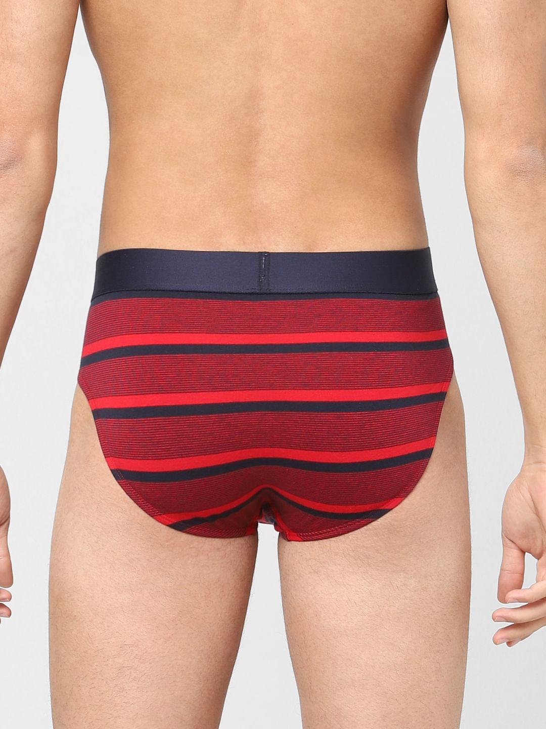 Red Striped Briefs