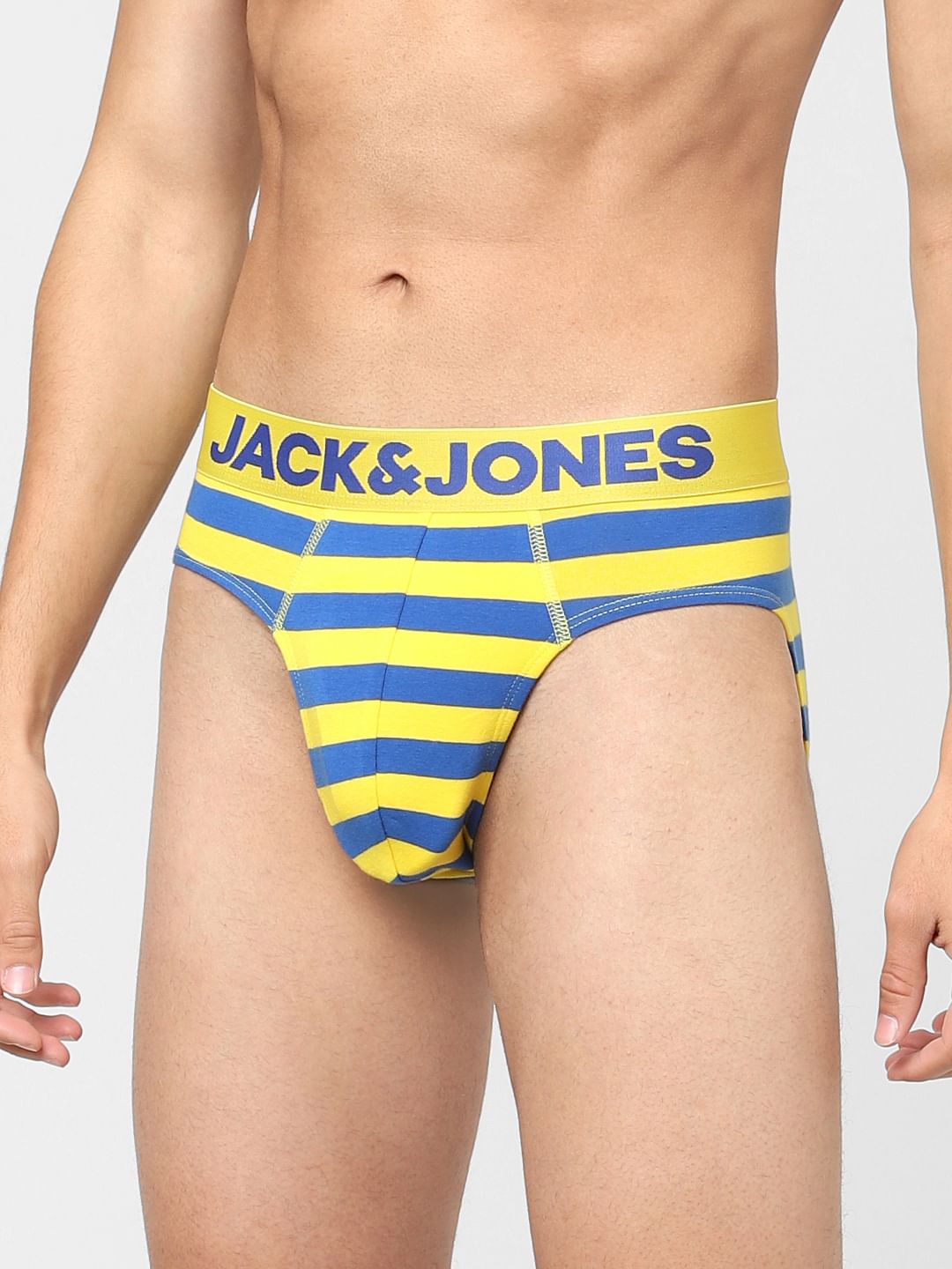 Yellow Striped Briefs
