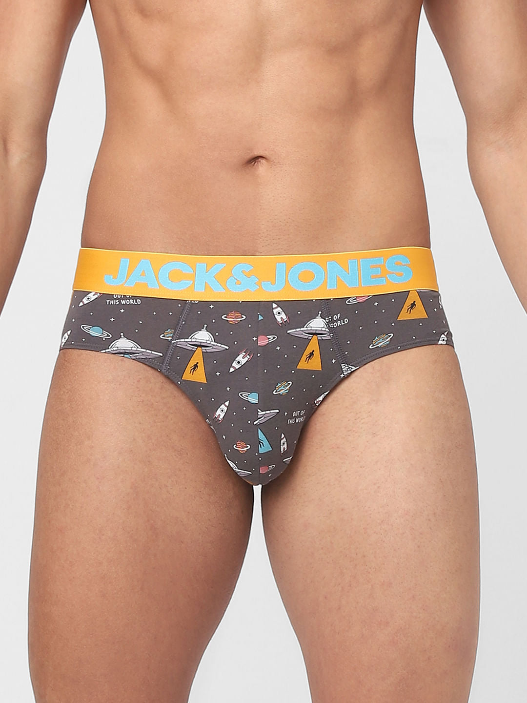 Pack Of 2 Graphic Print Briefs