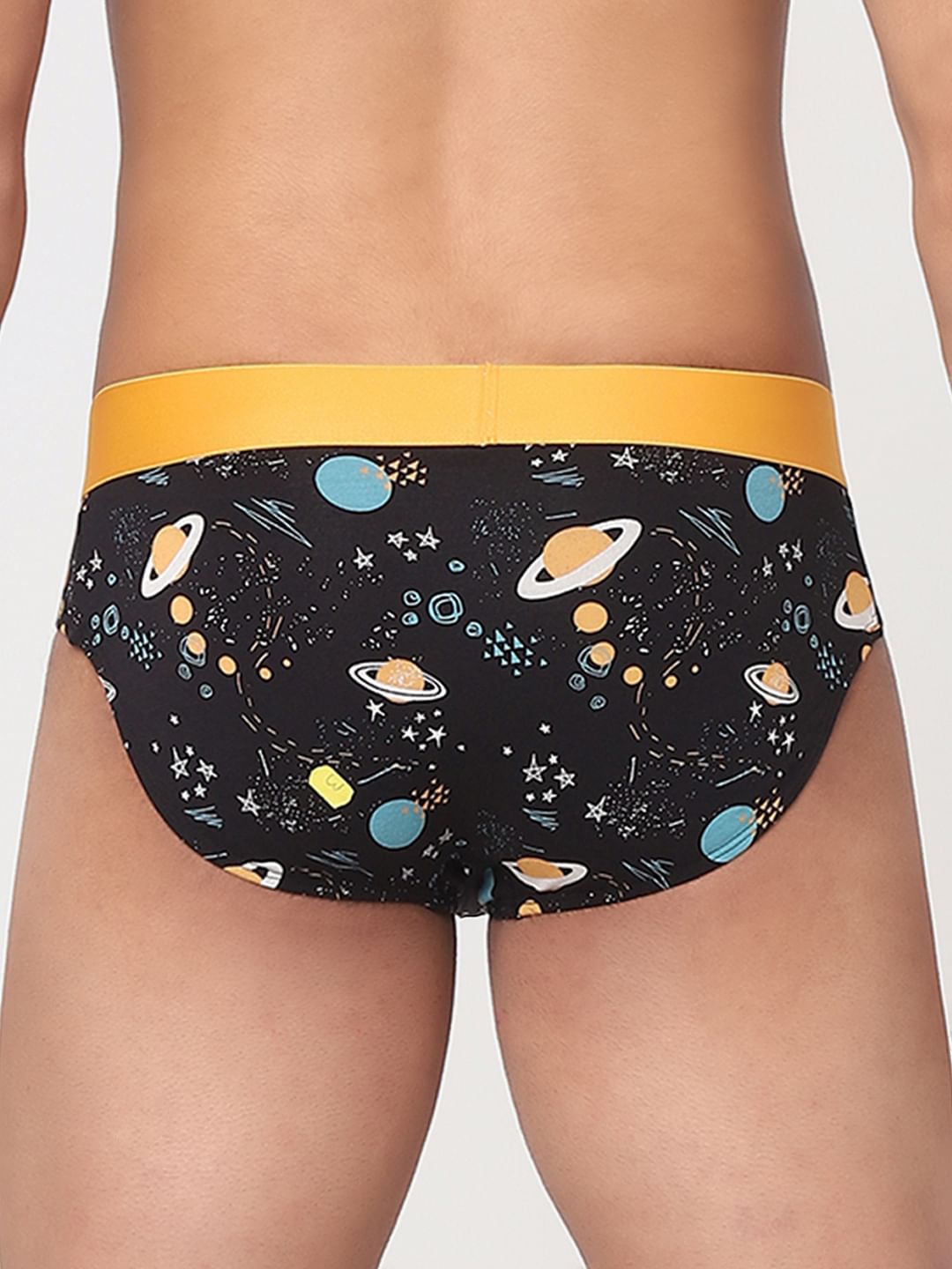 Pack Of 2 Graphic Print Briefs