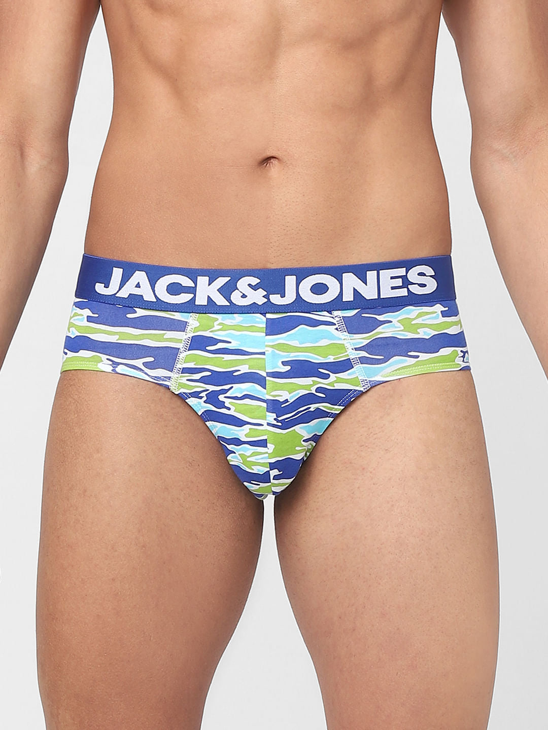 Pack Of 2 Abstract Print Briefs
