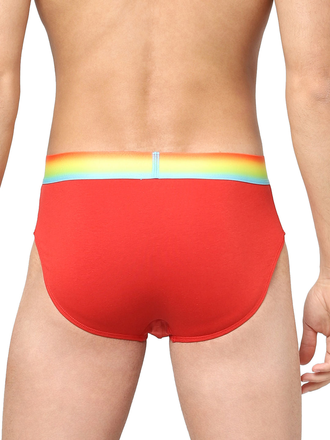 Pack Of 2 Blue & Red Briefs