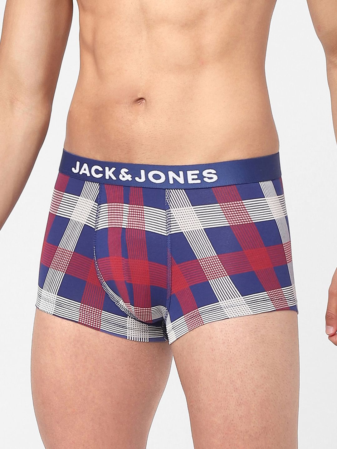 Blue Check Trunks