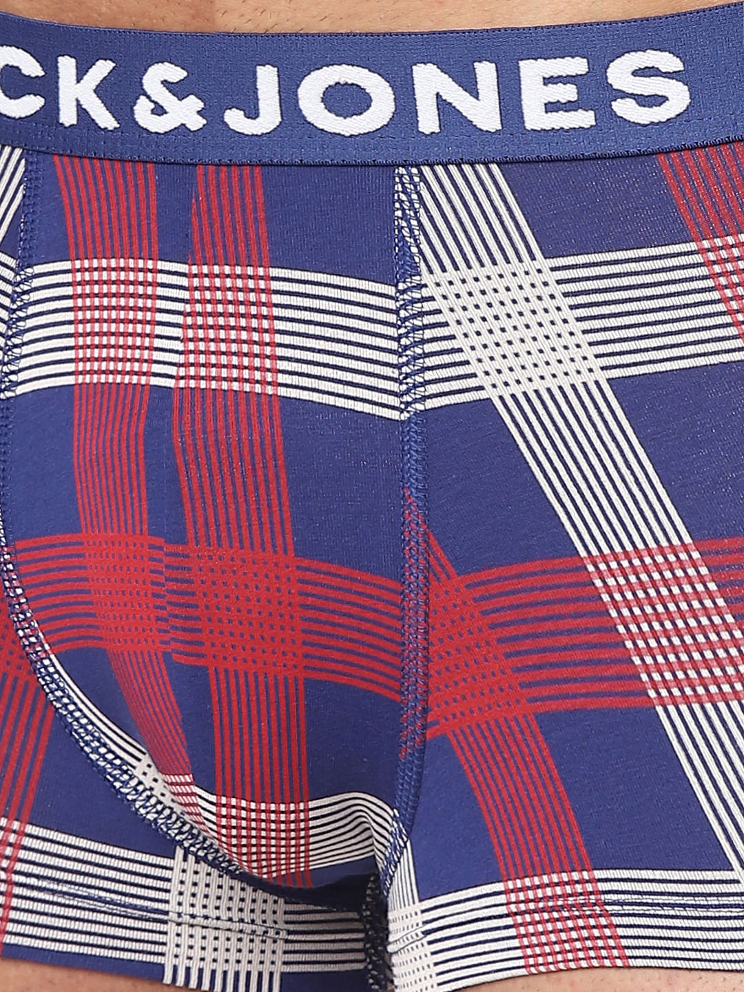 Blue Check Trunks