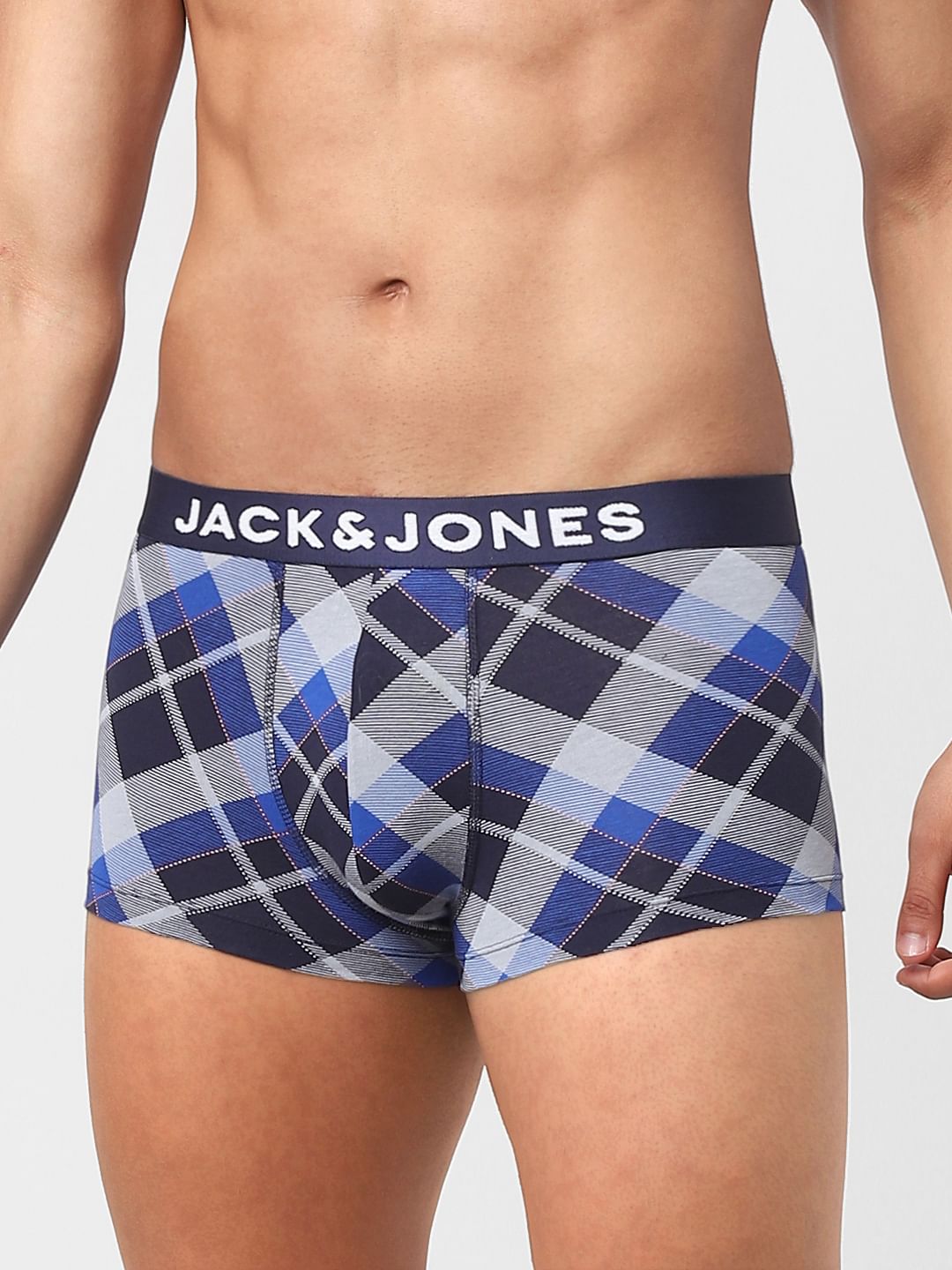 Blue Check Trunks
