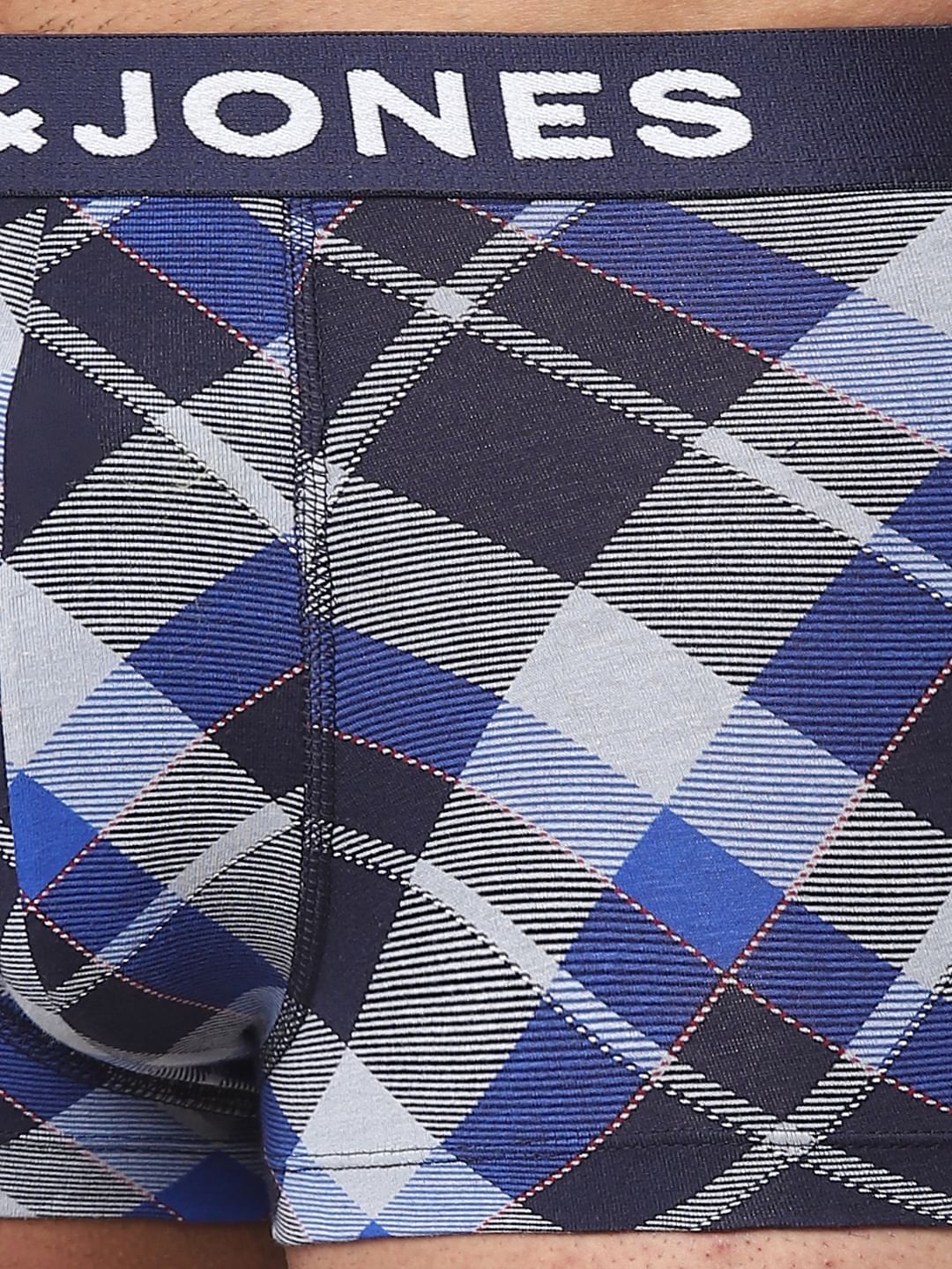 Blue Check Trunks