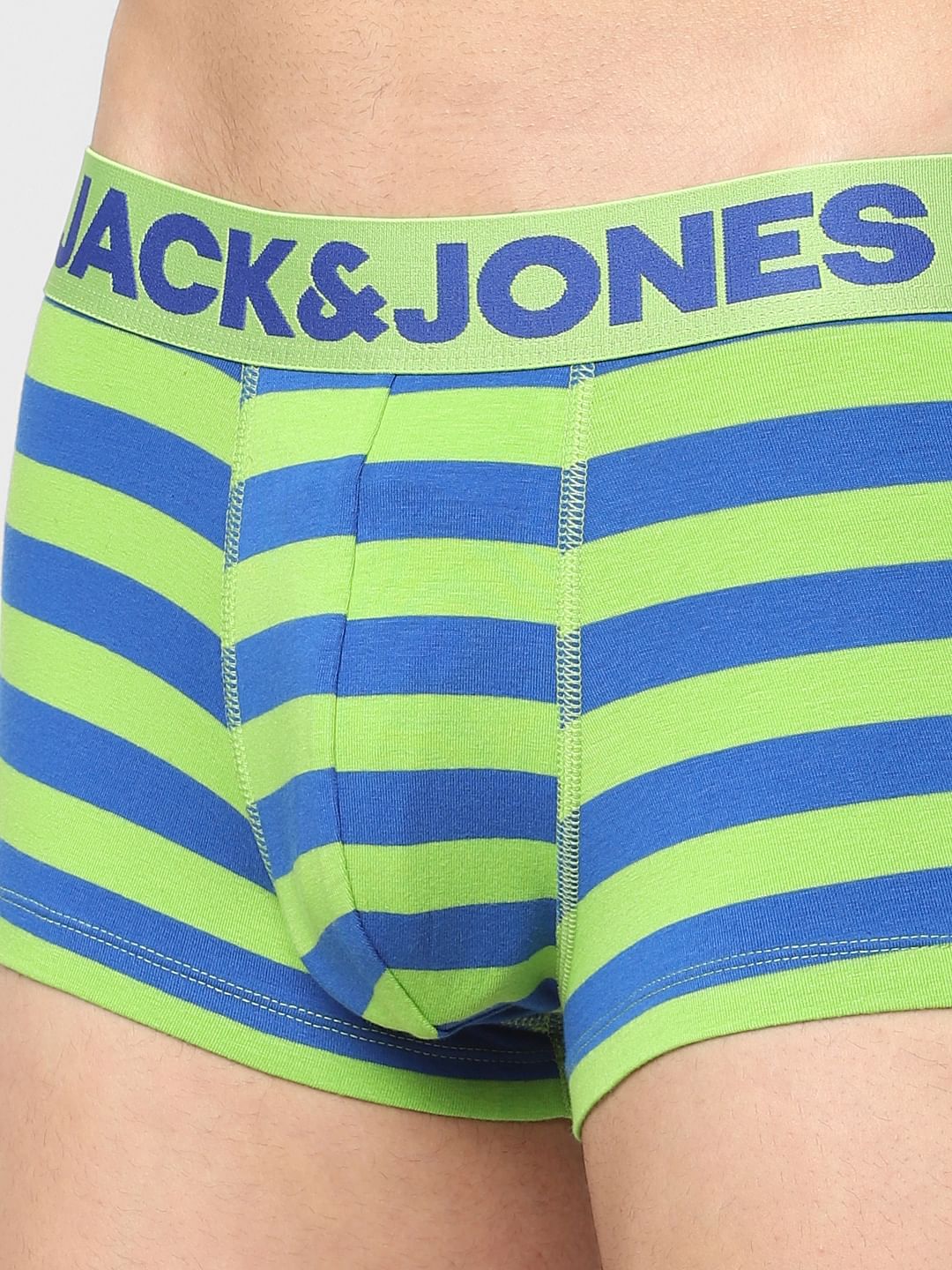 Green Striped Trunks