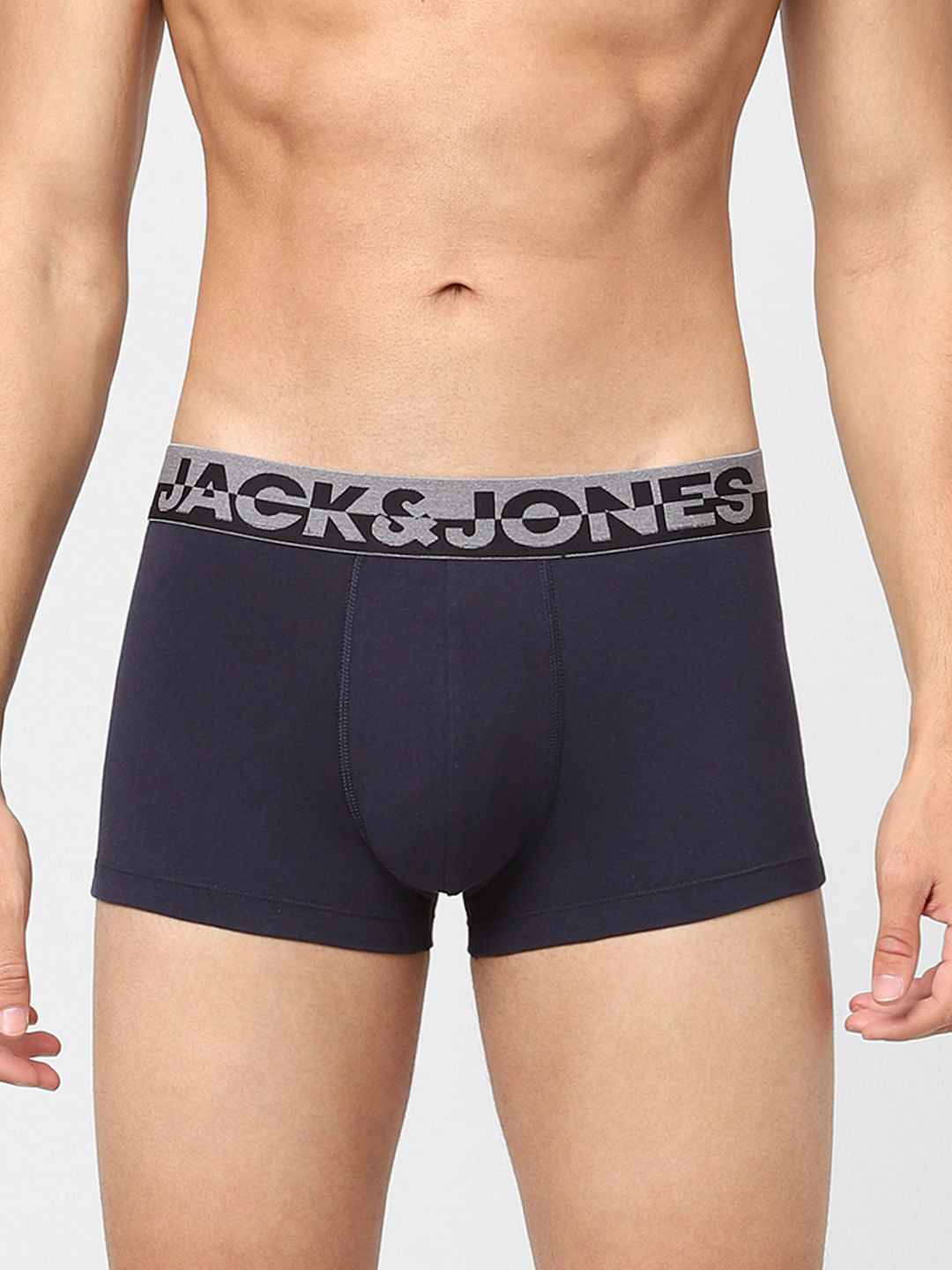 Pack Of 3 Black, Blue & Red Trunks