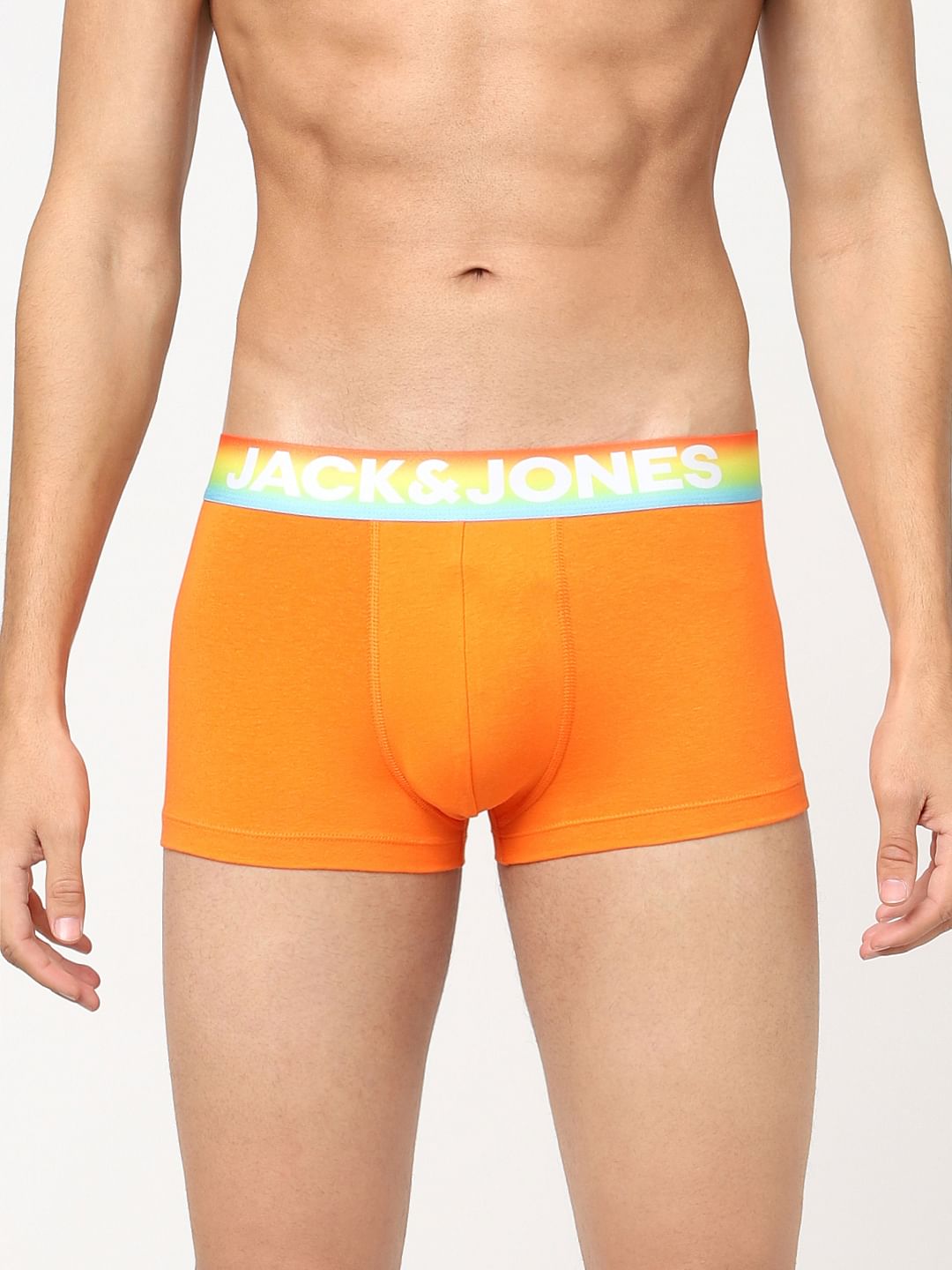 Pack Of 2 Blue & Orange Trunks