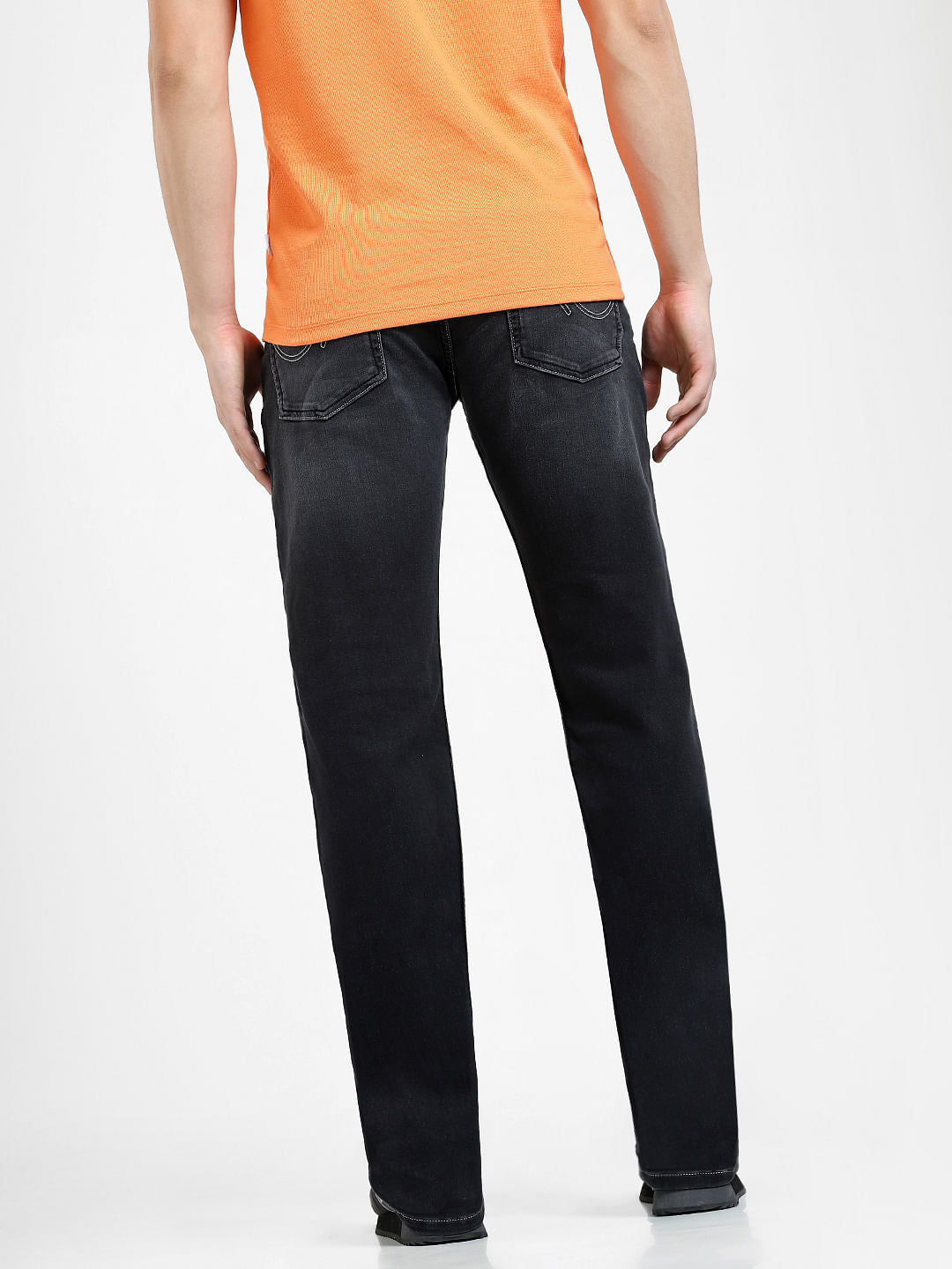 Dark Grey High Rise Ray Bootcut Jeans