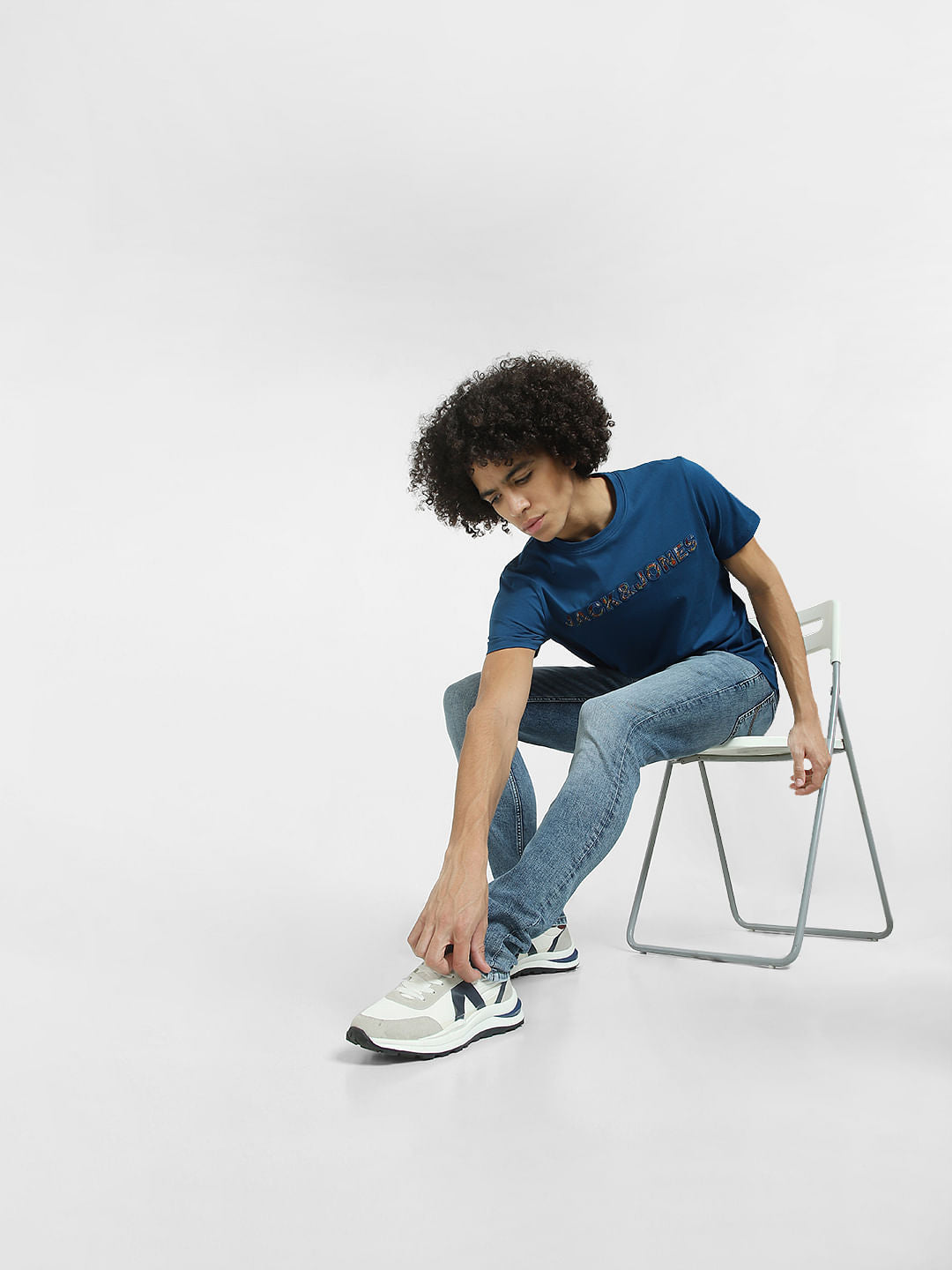 Light Blue Low Rise Ben Skinny Fit Jeans