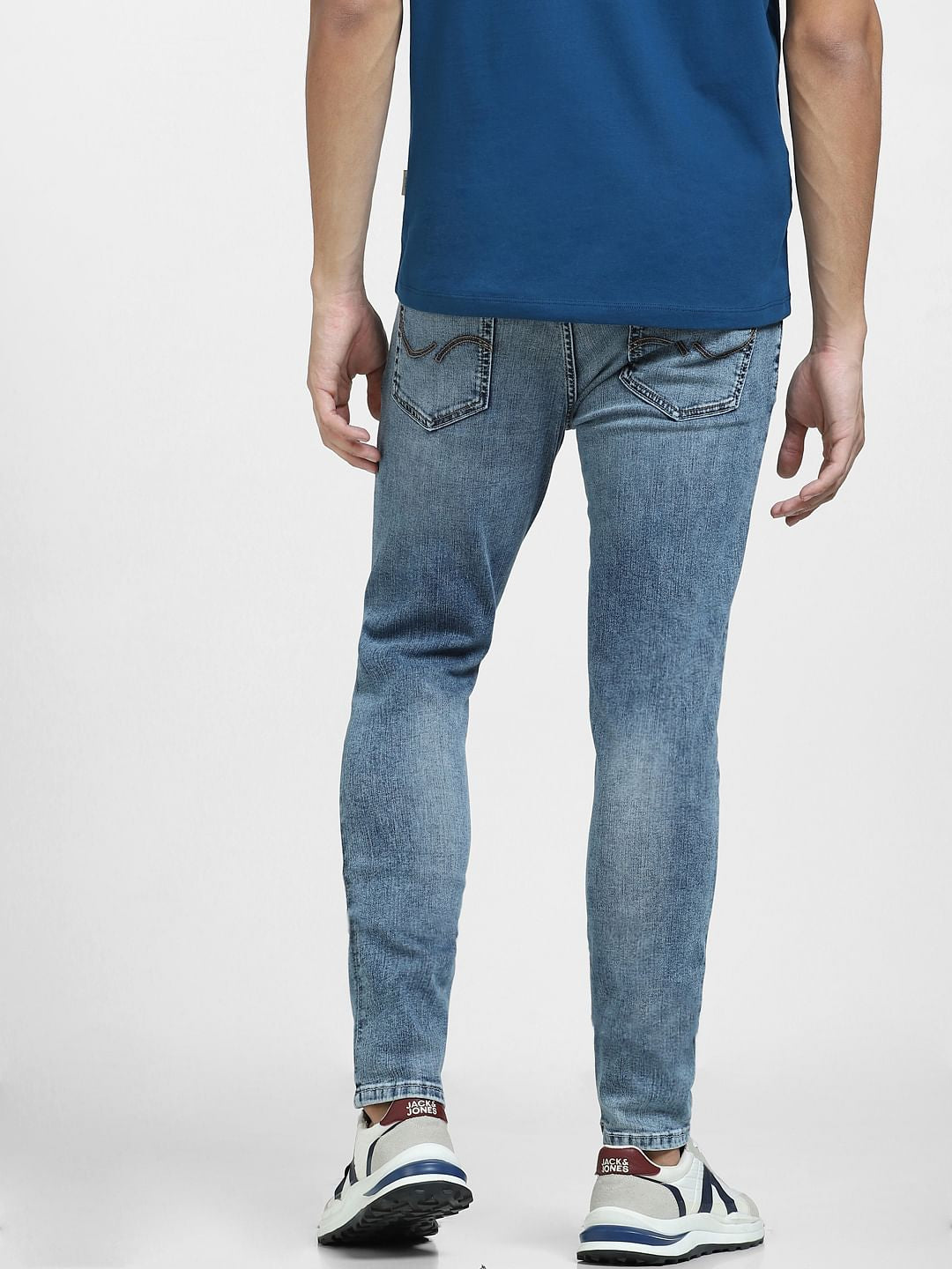 Light Blue Low Rise Ben Skinny Fit Jeans