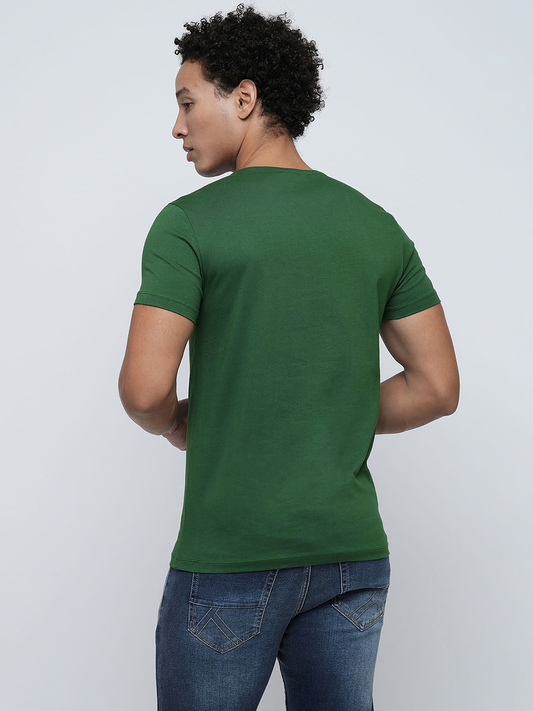 PRODUKT by JACK&JONES Green Crew Neck T-shirt