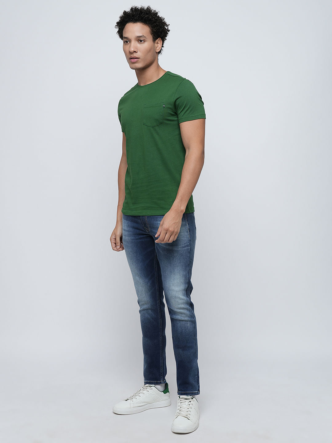 PRODUKT by JACK&JONES Green Crew Neck T-shirt