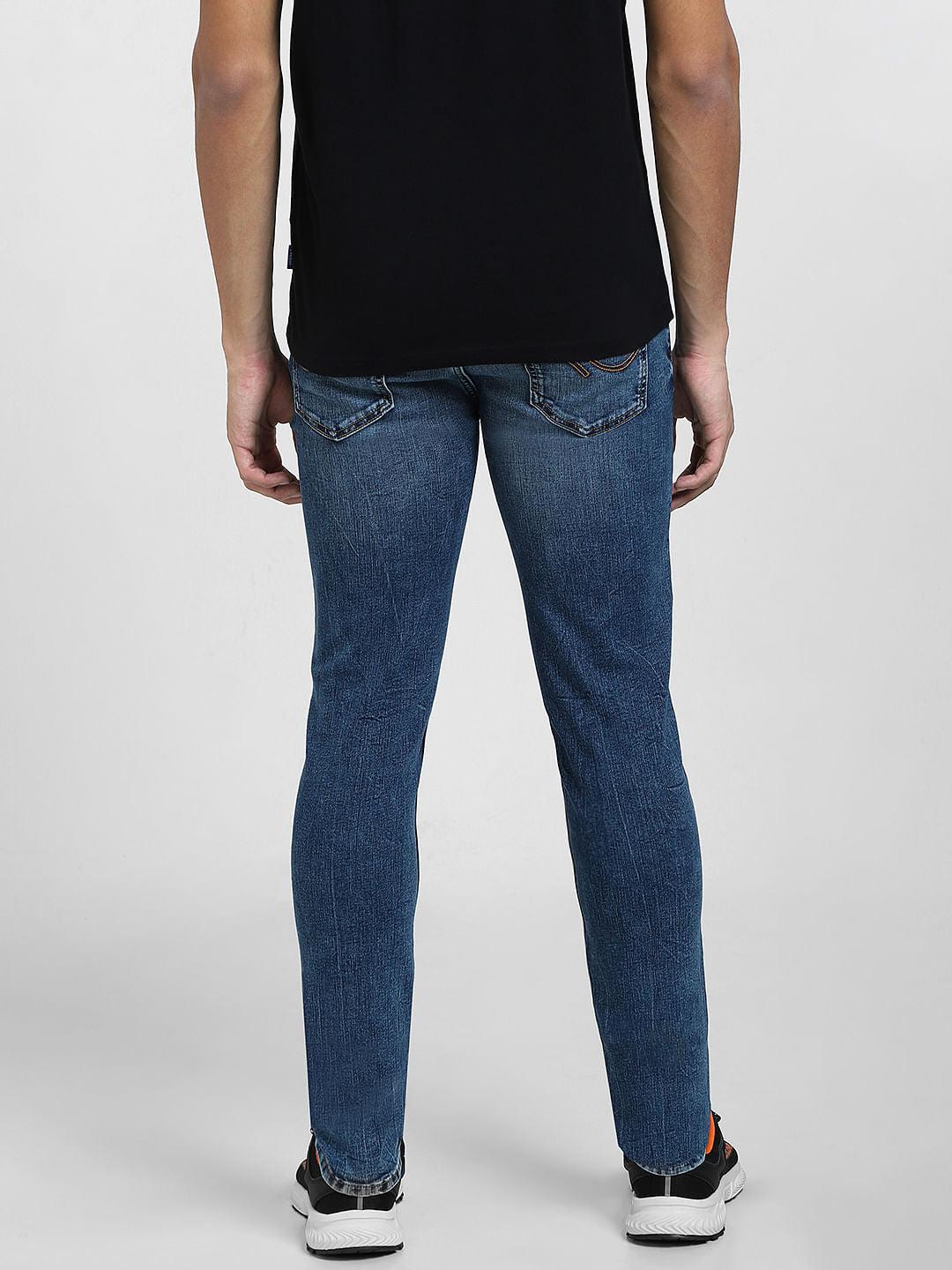 Blue Low Rise Ben Skinny Jeans