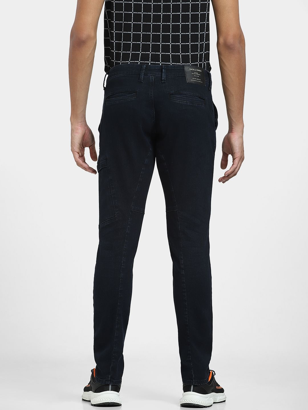 Dark Blue Low Rise Simon Anti Fit Jeans