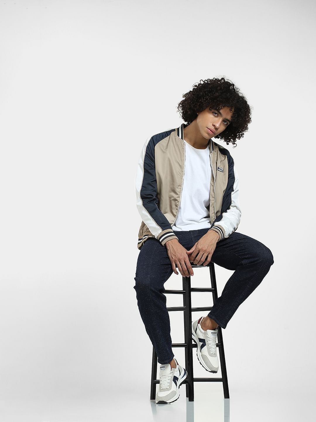 Dark Blue Low Rise Ace Anti Fit Jeans