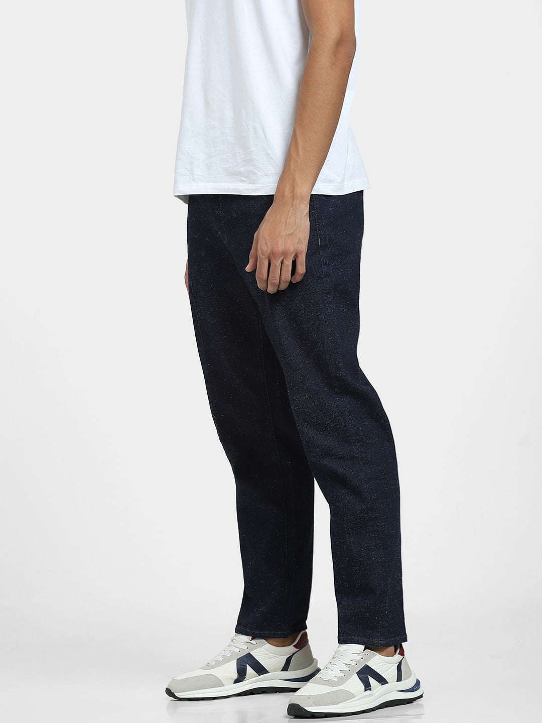 Dark Blue Low Rise Ace Anti Fit Jeans