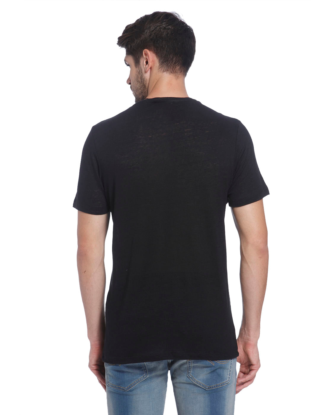 Solid Linen T-Shirt