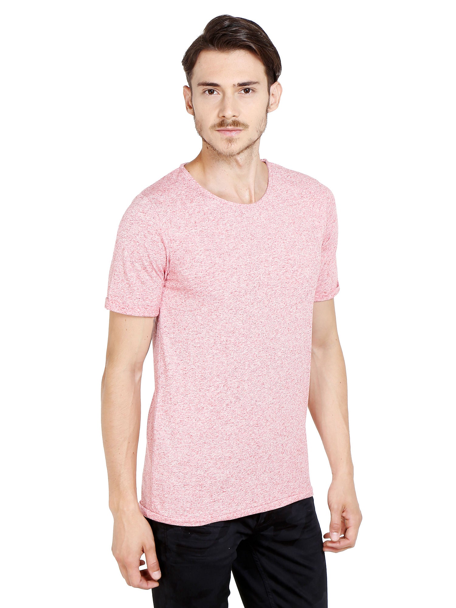 Red Crew Neck T-Shirt