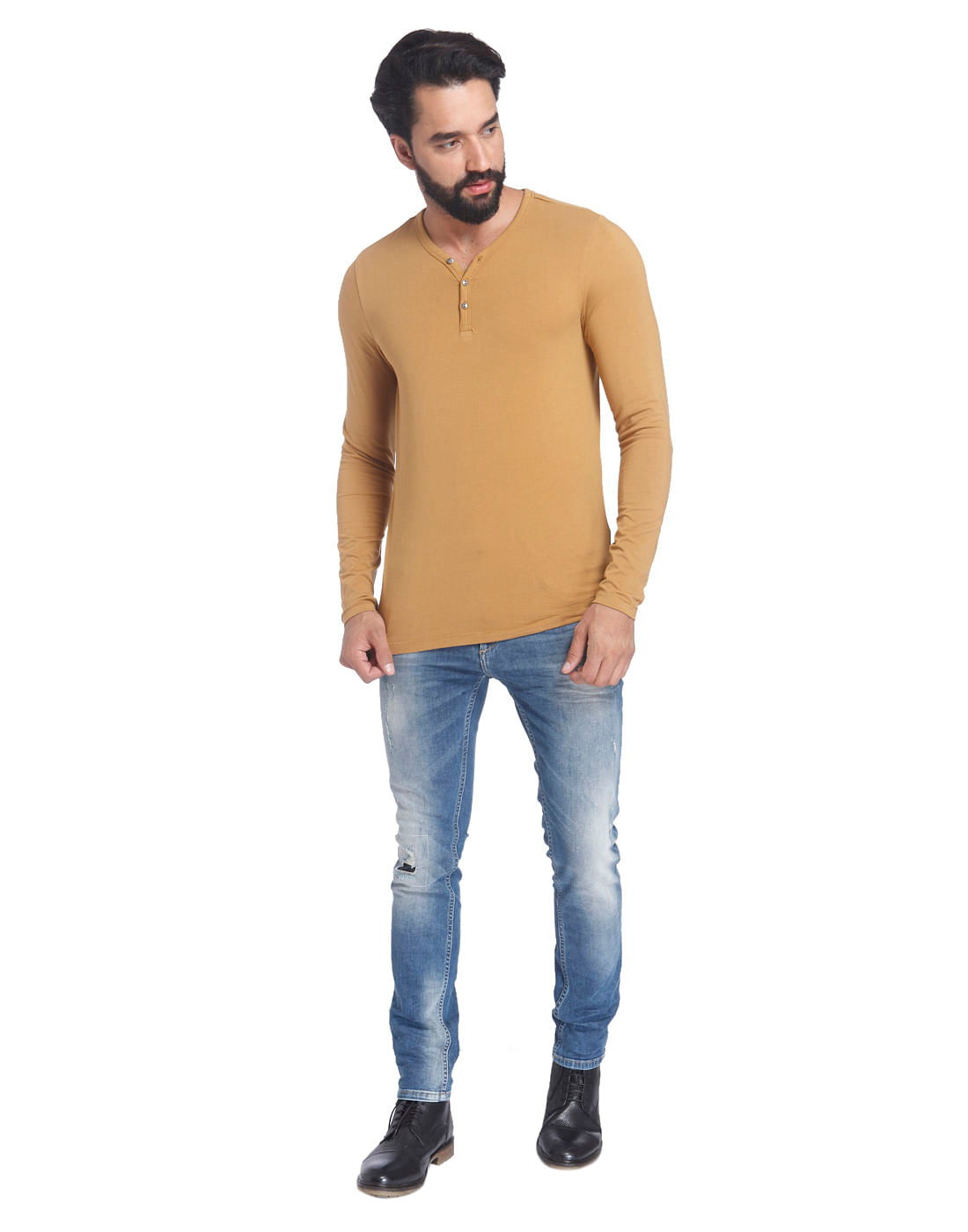 Solid Casual T-Shirt