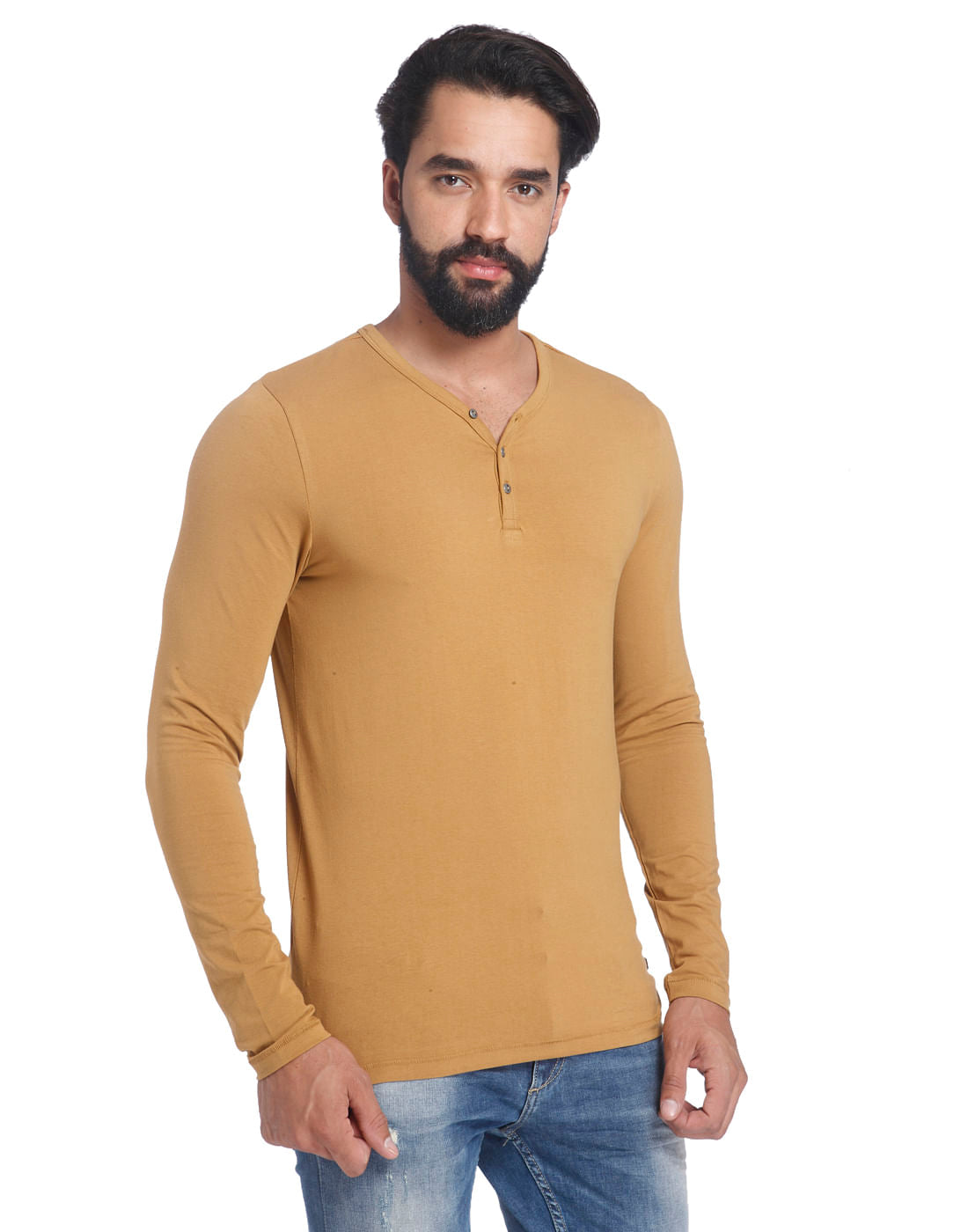 Solid Casual T-Shirt