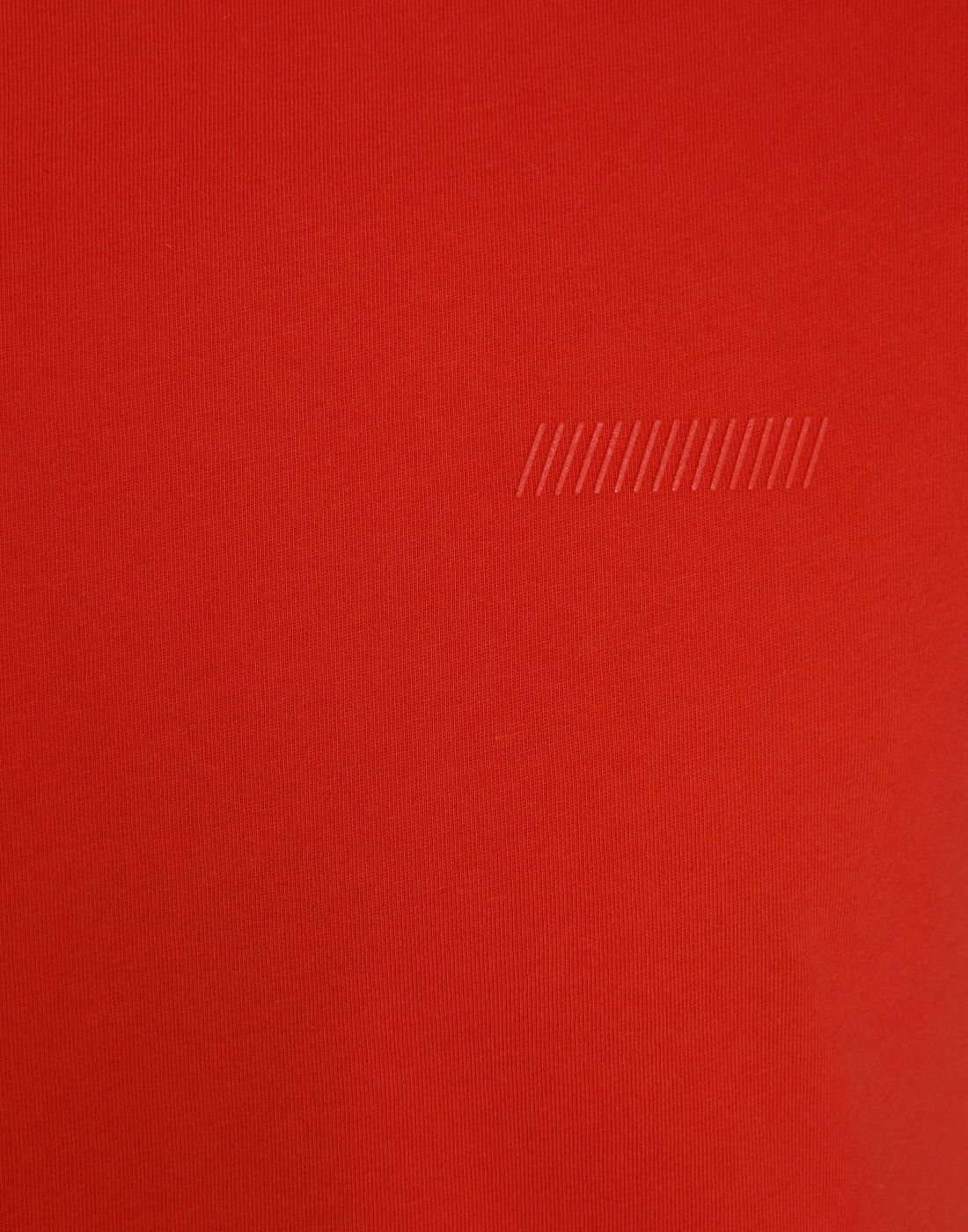 Red Crew Neck T-Shirt