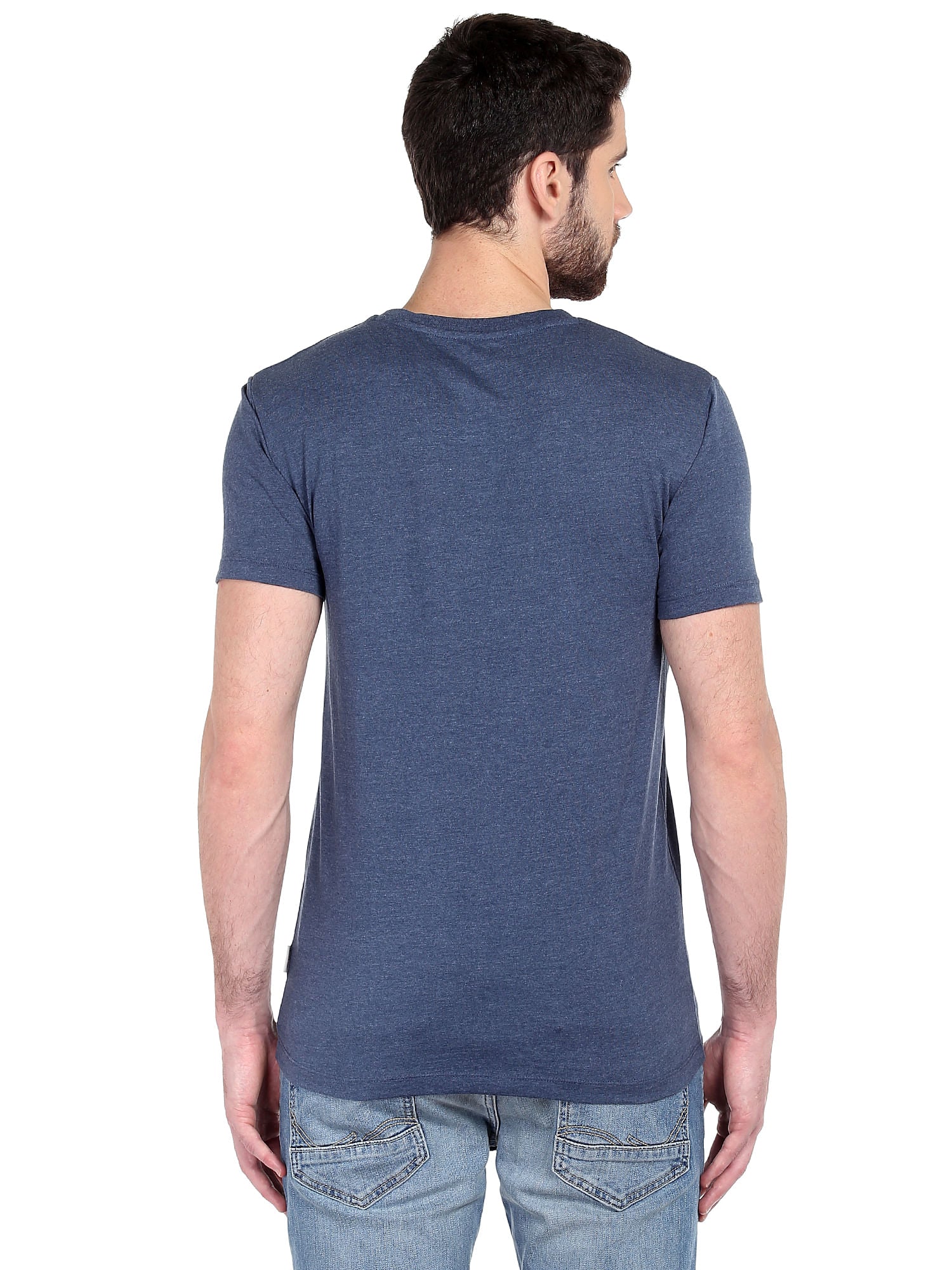 Blue Graphic Print T-Shirt