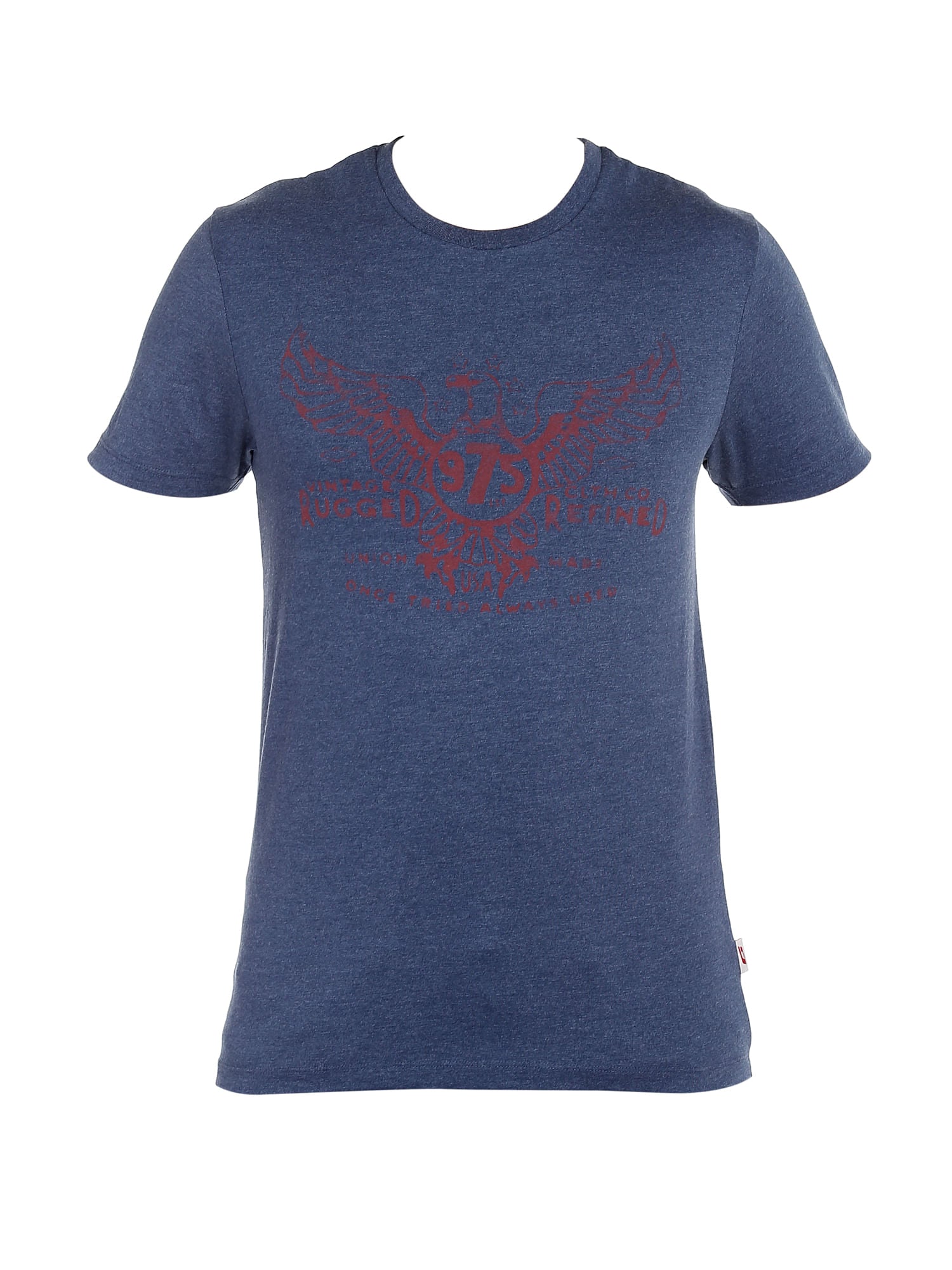 Blue Graphic Print T-Shirt
