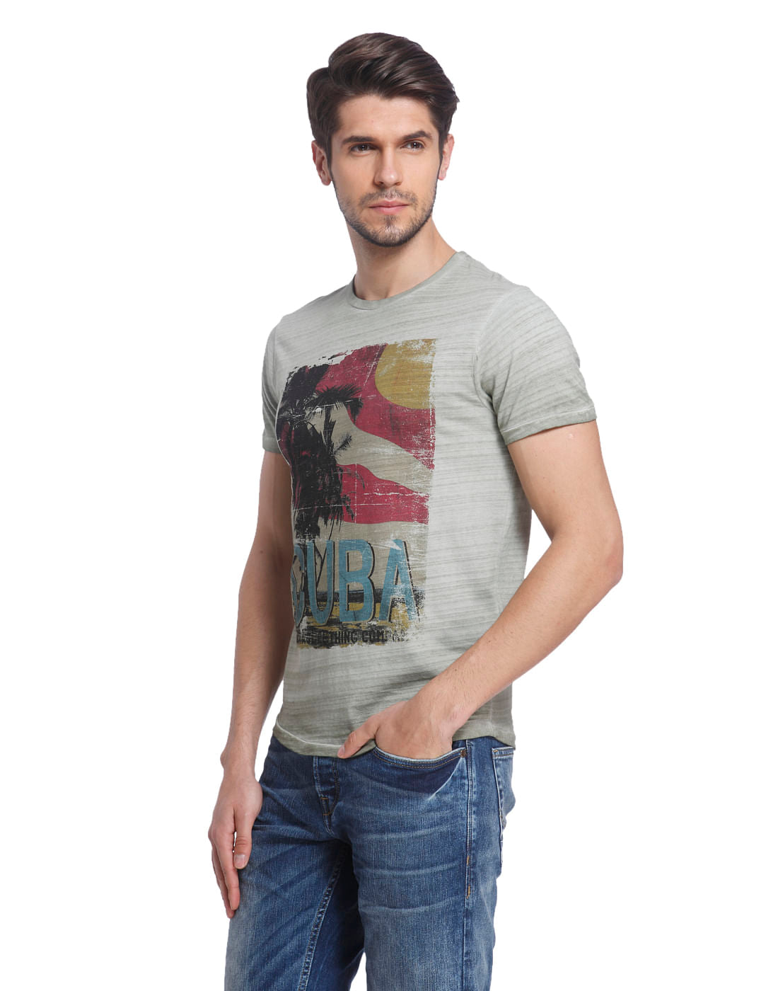 Graphic Print Casual T-Shirt