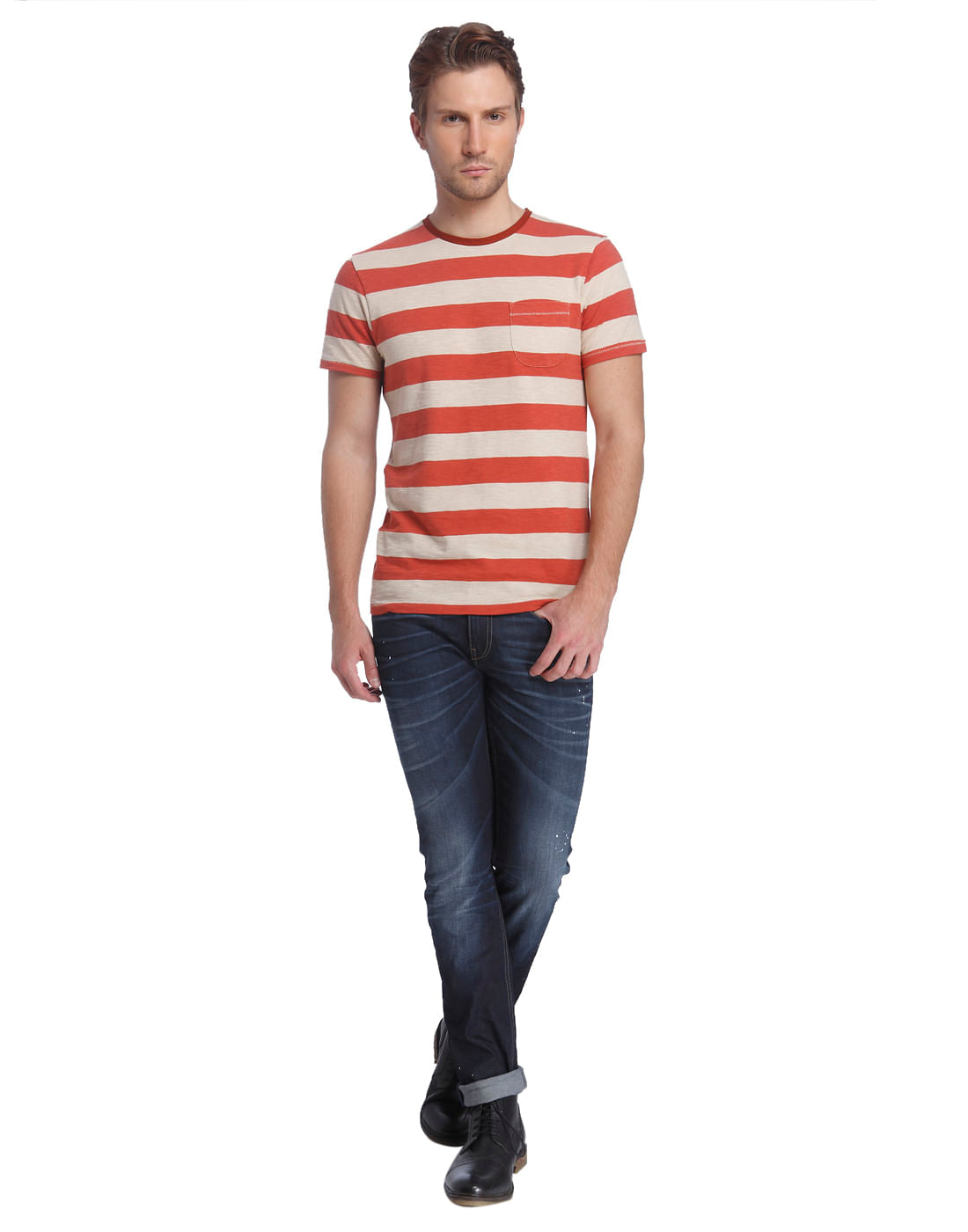 Stripes Casual T-Shirt