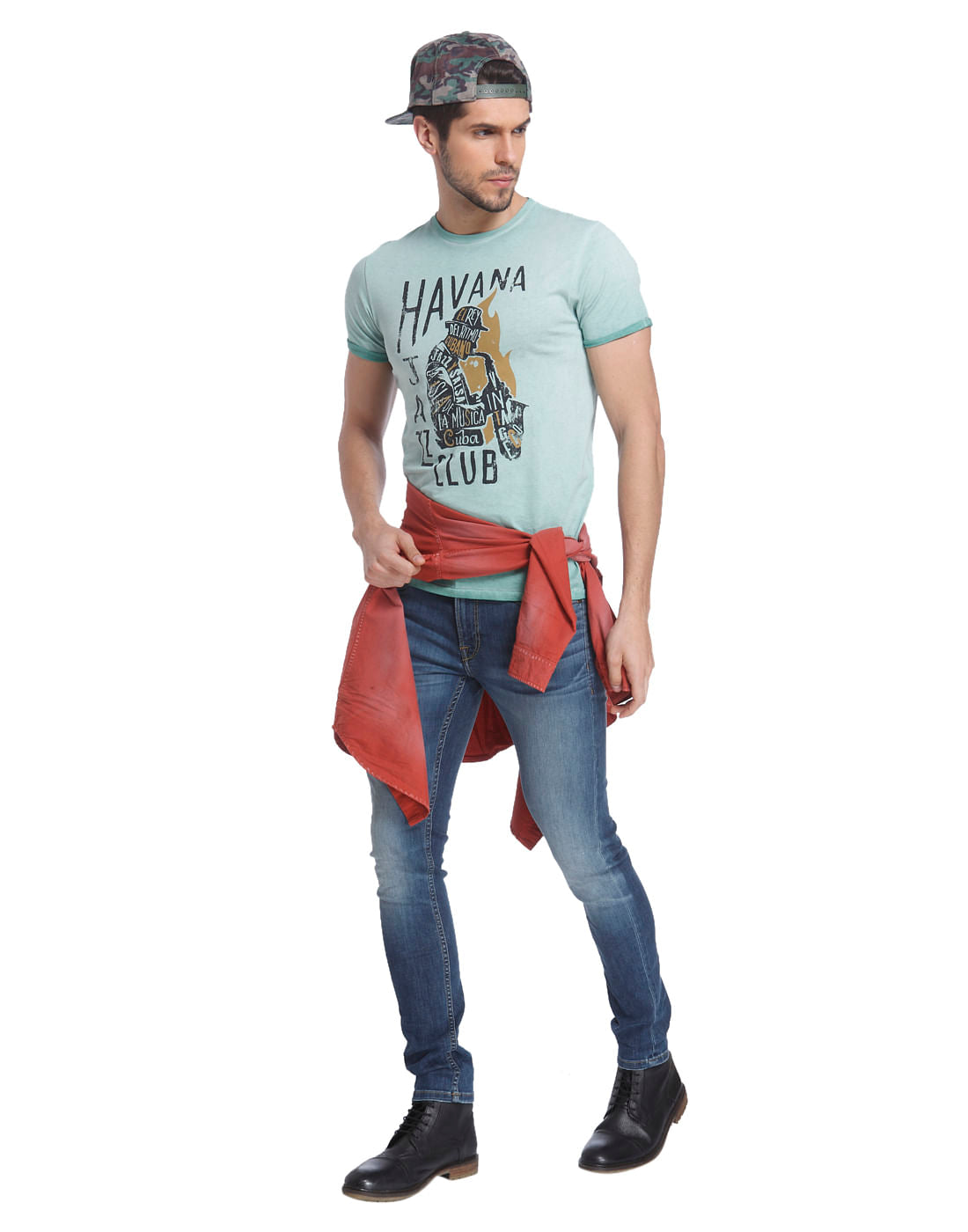 Graphic Print Casual T-Shirt