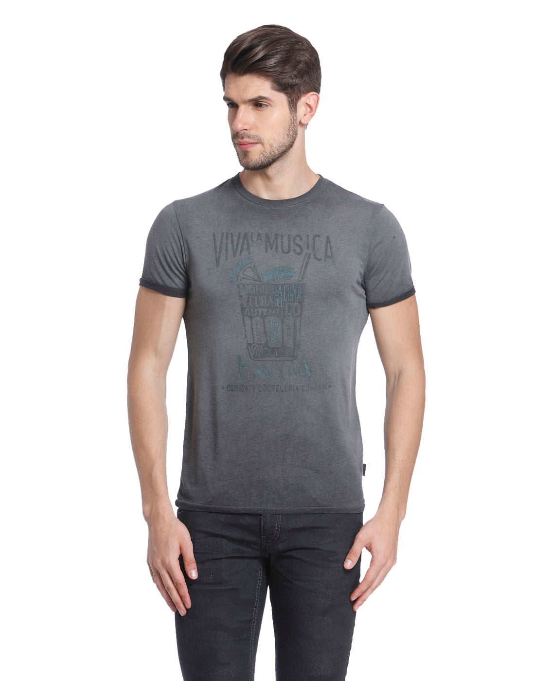 Graphic Print Casual T-Shirt