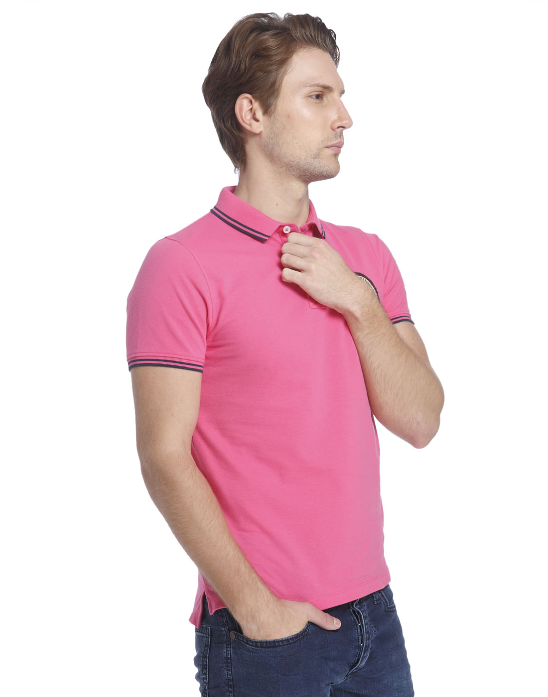 Pink Polo T-Shirt
