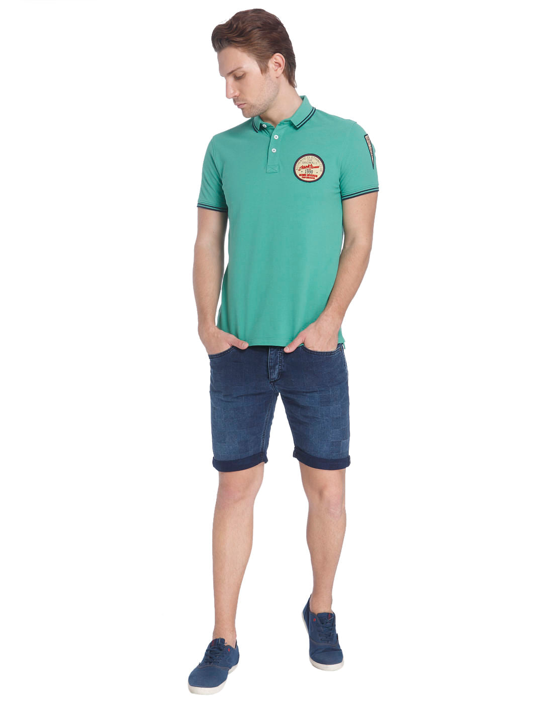 Turquoise Polo T-Shirt