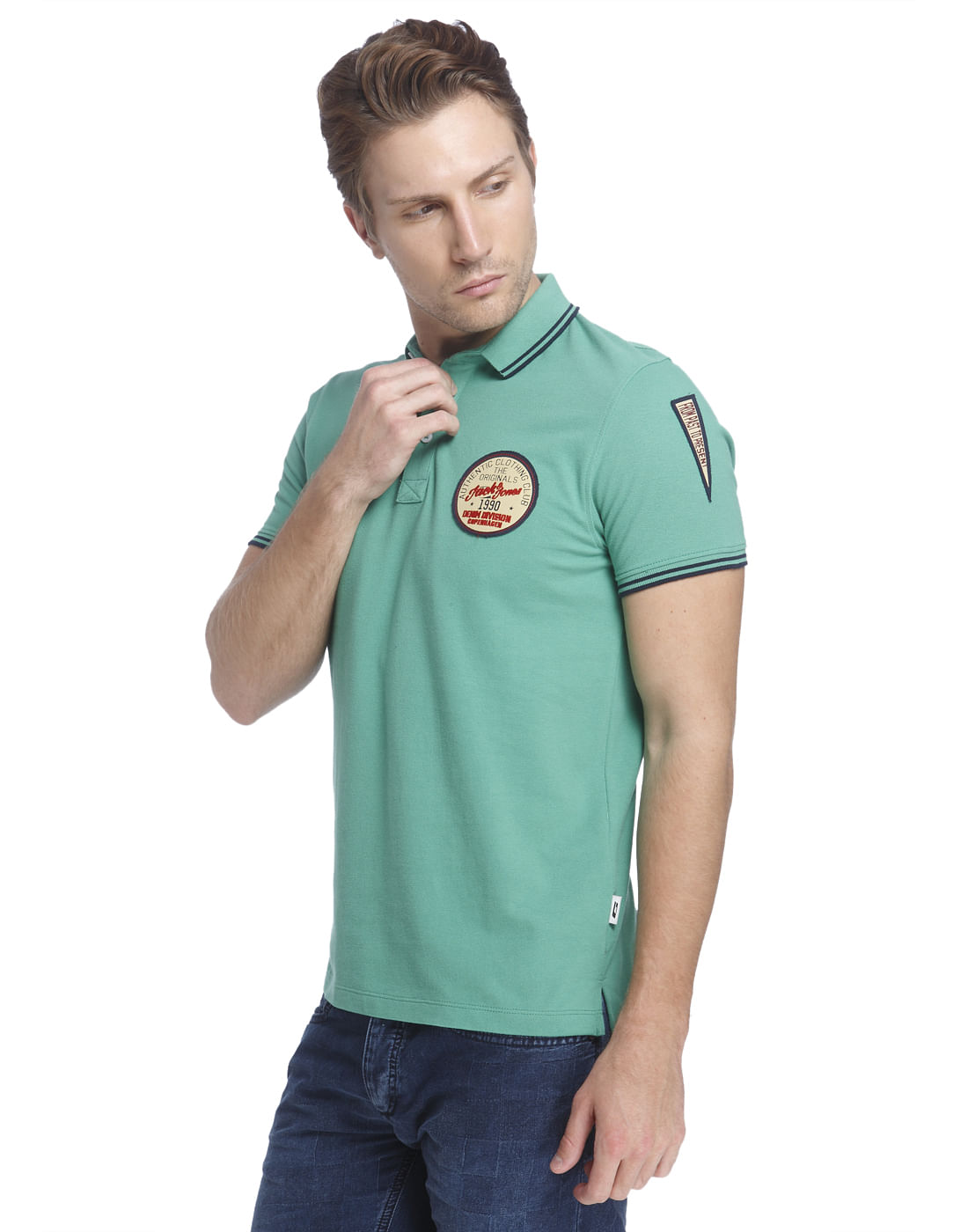 Turquoise Polo T-Shirt