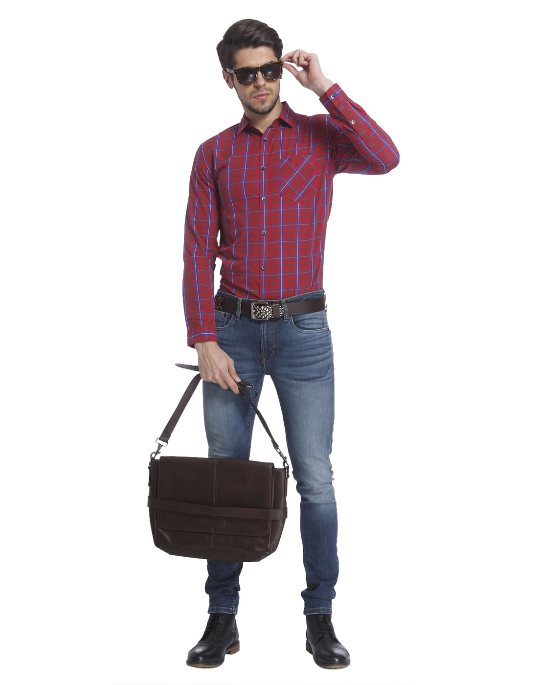 Chequered Casual Shirt