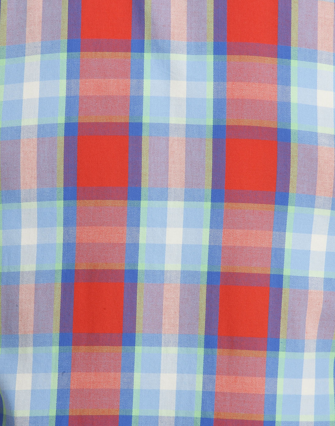 Checks Lipstick Red Casual Shirt