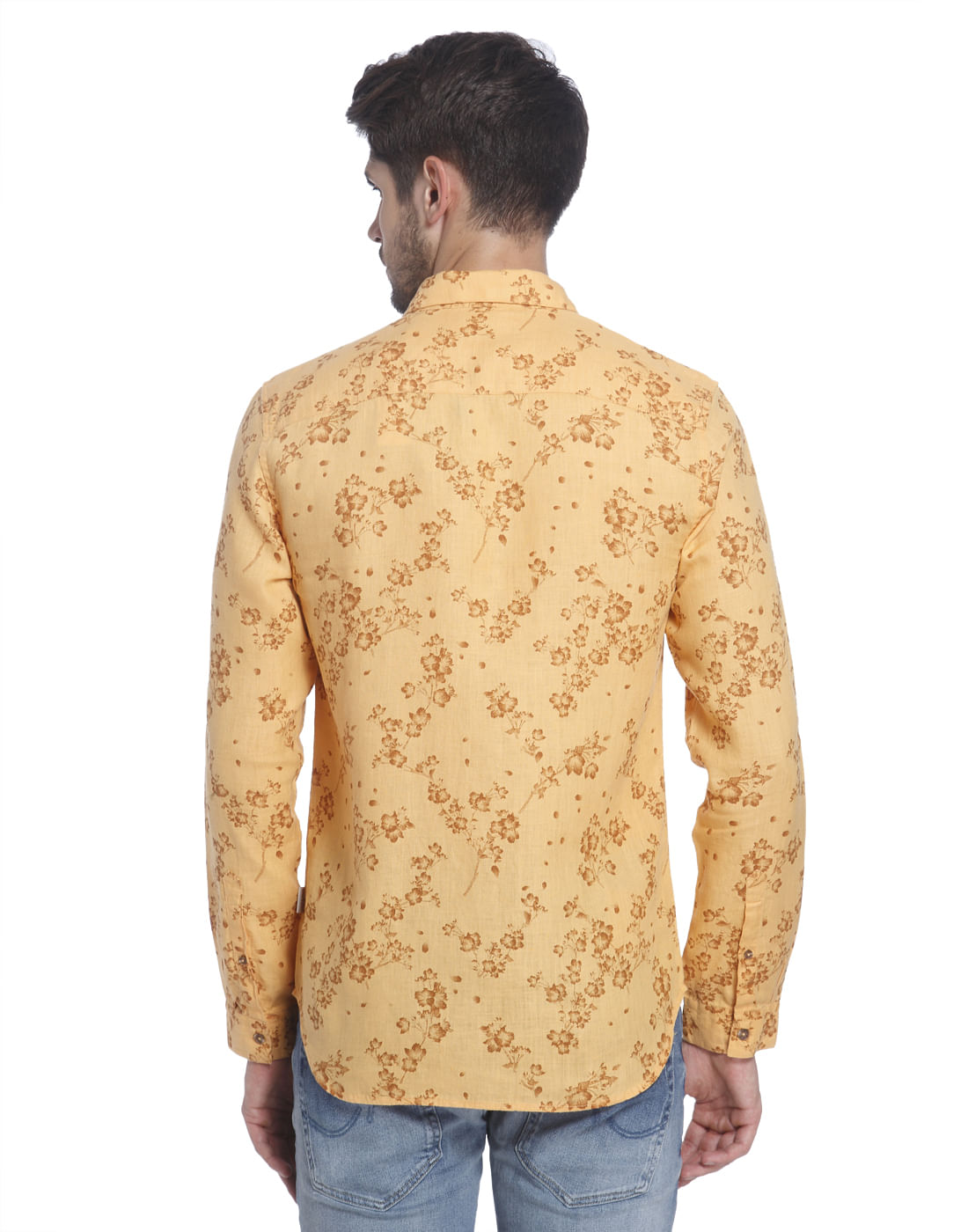 Printed Casual Linen Shirt